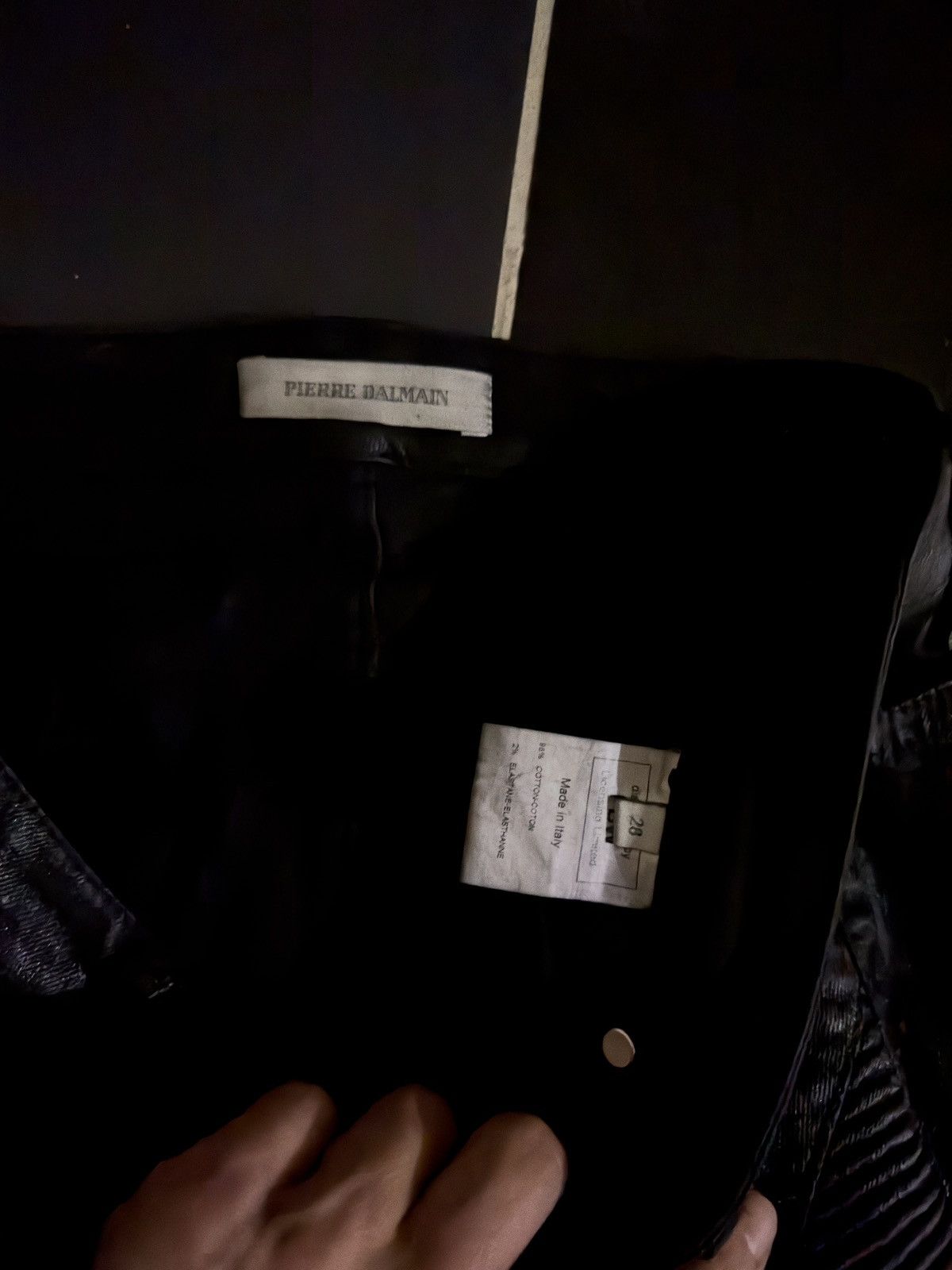 Balmain Pierre Balmain waxed skinny jeans Size US 28 / EU 44 - 5 Thumbnail