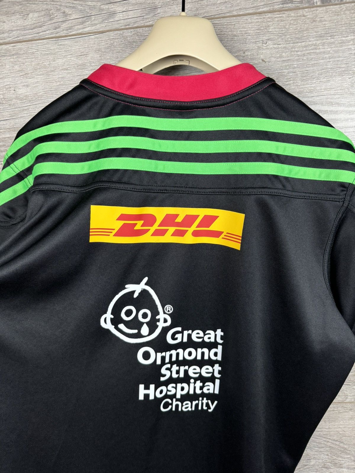 Adidas × Vintage Rugby Shirts 2014 Harlequins Adidas DHL Size XL Size US XL / EU 56 / 4 - 13 Thumbnail