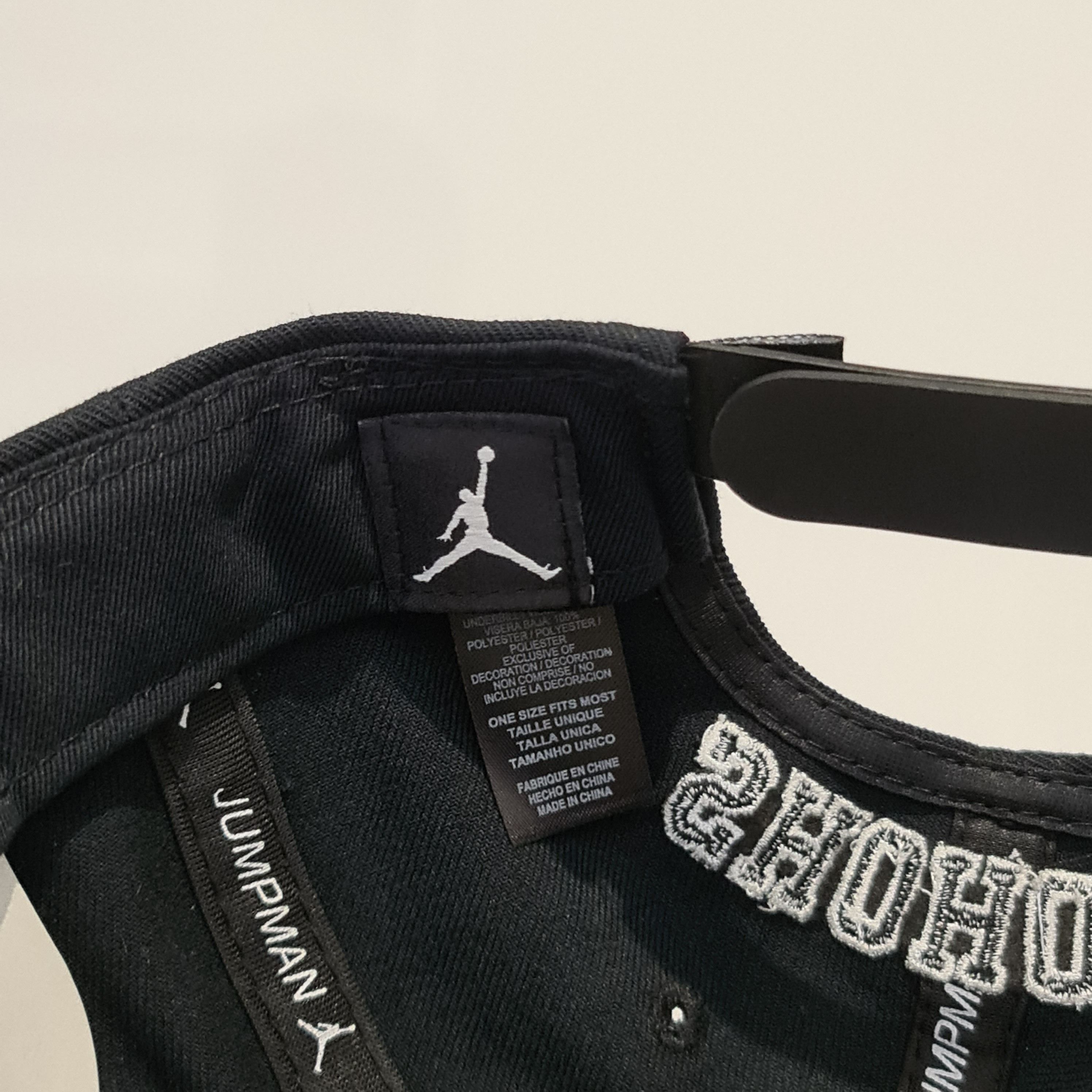 Jordan Brand Jordan Cap Snapback 'Shohoku Kanagawa #10' Black Size ONE SIZE - 8 Thumbnail