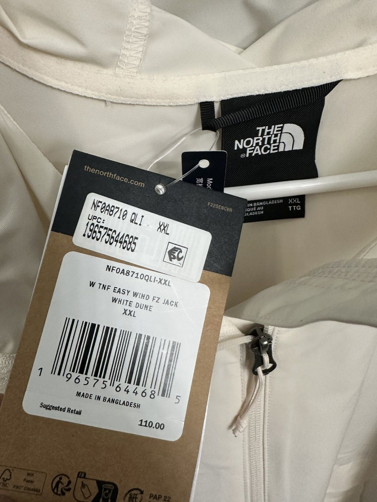 The North Face The North Face Full Zip Easy Wind Mountain Jacket Wmns Size XXL / US 16-18 / IT 52-54 - 7 Thumbnail
