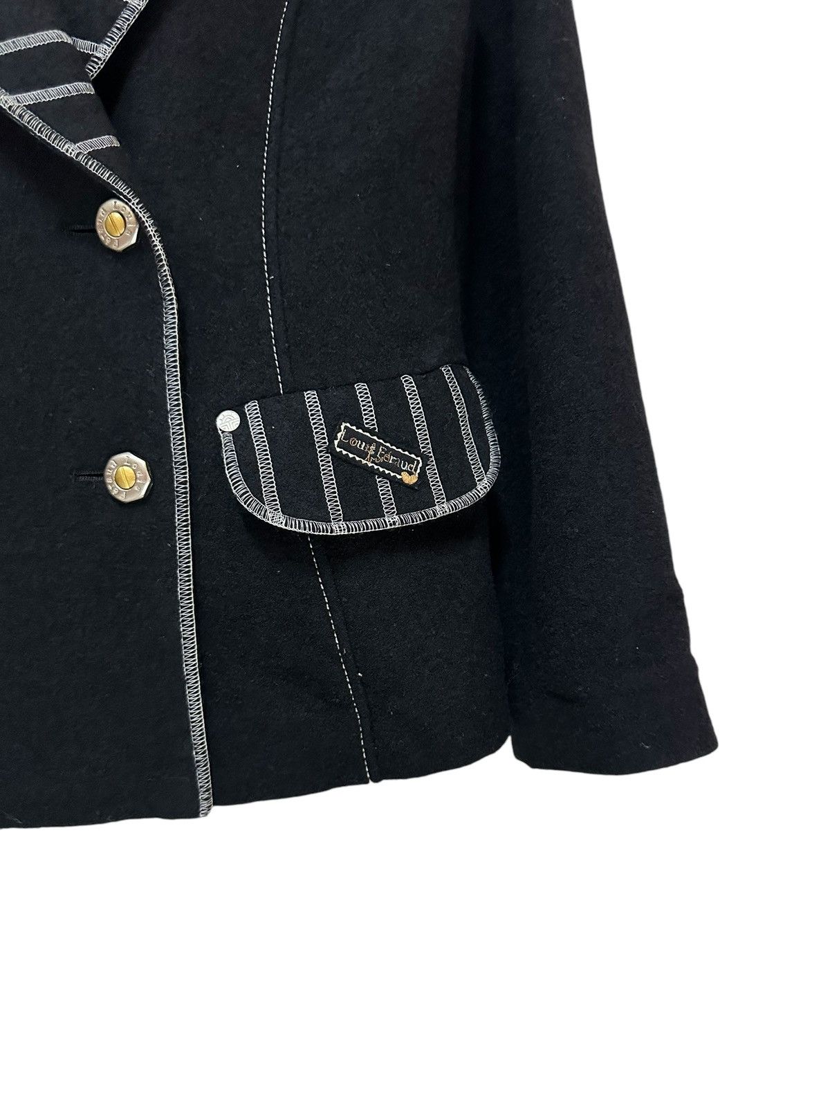 Louis Feraud Louis Feraud Women Jacket Wool Size M / US 6-8 / IT 42-44 - 4 Thumbnail