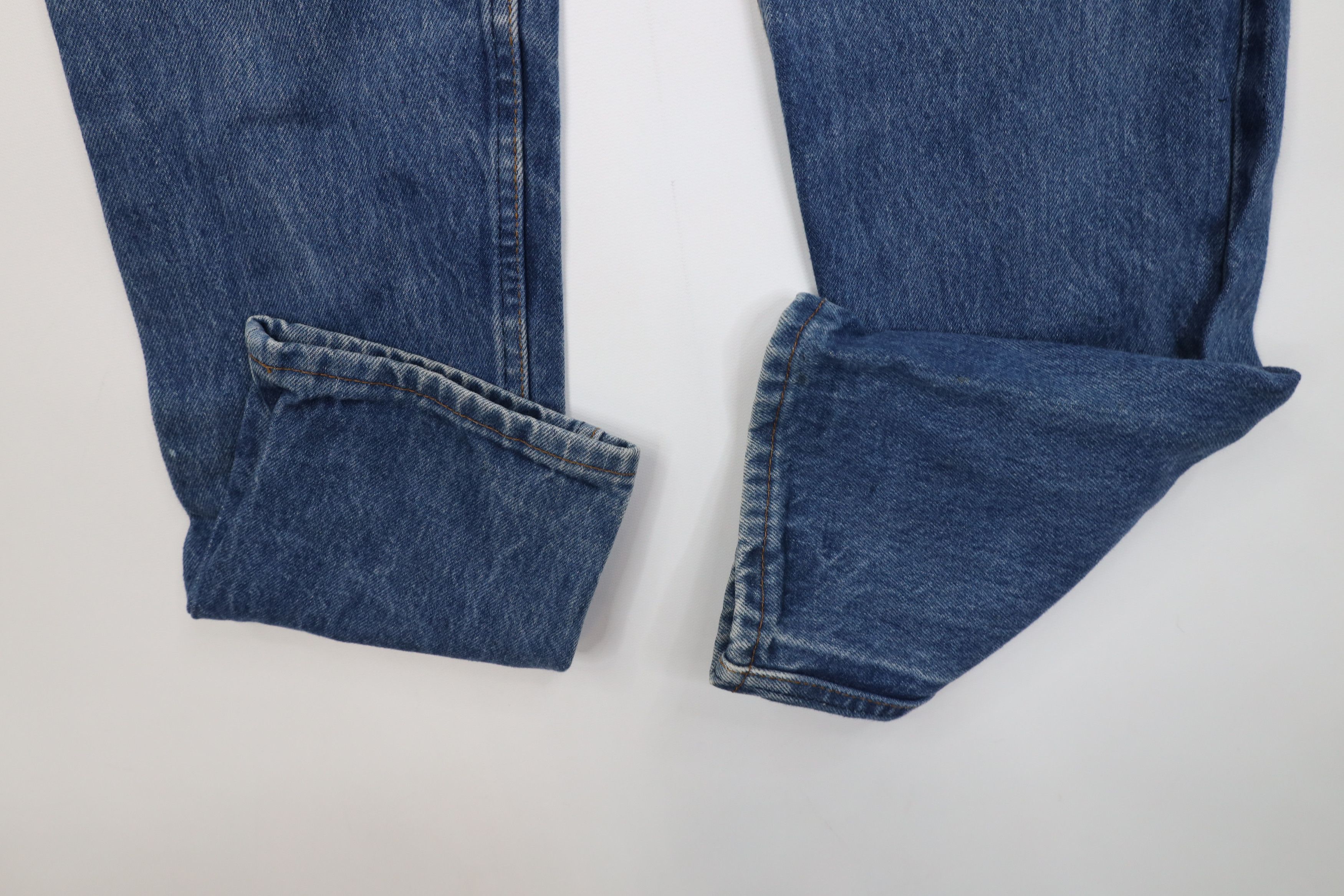 Levi's Vintage 80s Levis 706 Fit Faded Denim Jeans Blue Cotton USA Size 28" / US 6 / IT 42 - 5 Thumbnail