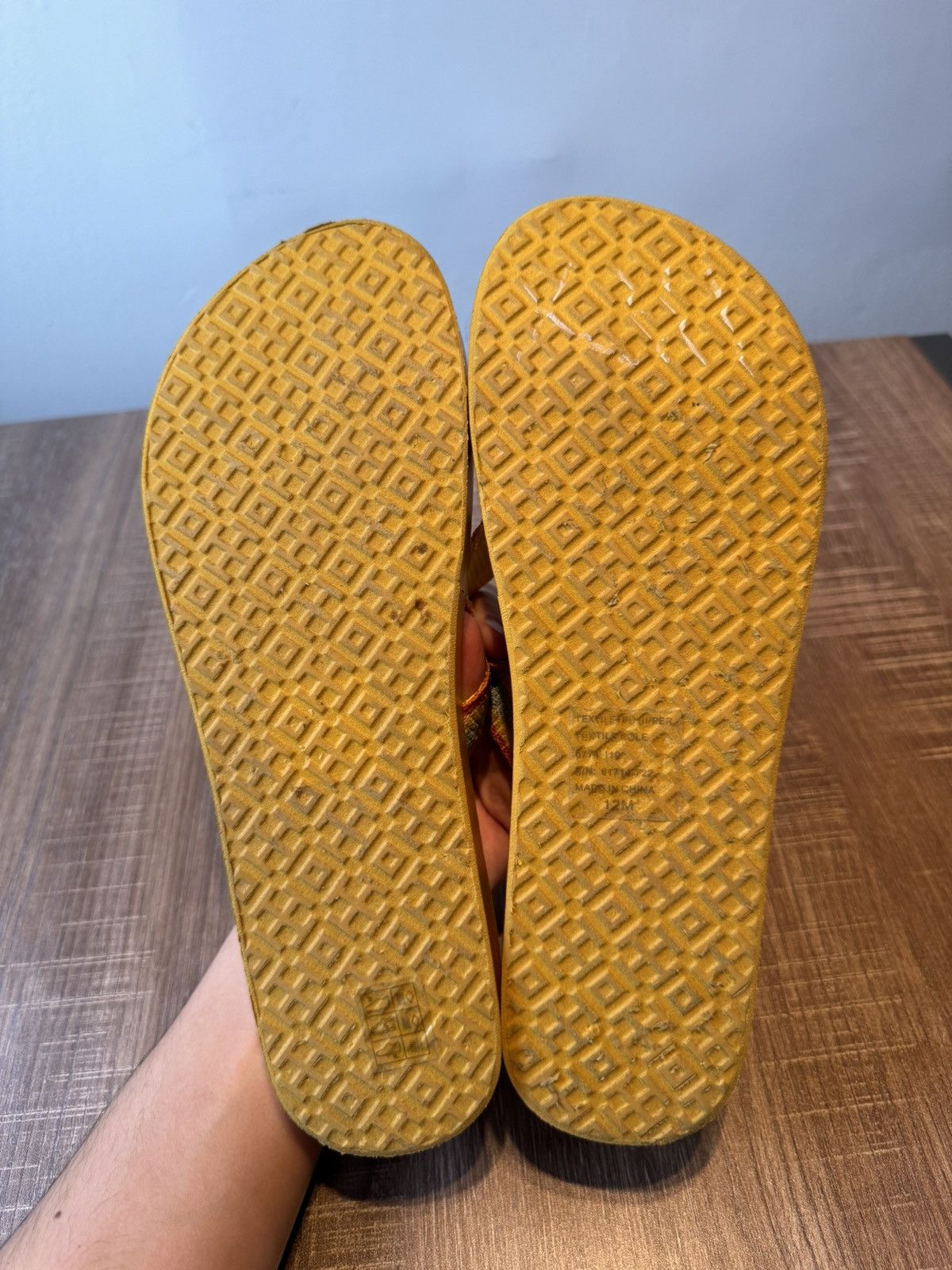 Tory Burch Tory Burch logo yellow Platform Flip Flops size 12 Size US 12 / IT 42 - 7 Thumbnail