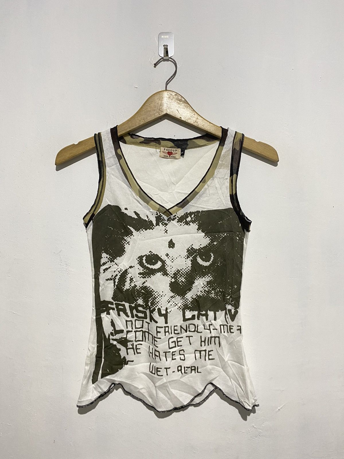 Hysteric Glamour × Japanese Brand × Vintage Japanese jacoup sleeveless tee Size US S / EU 44-46 / 1 - 1 Thumbnail