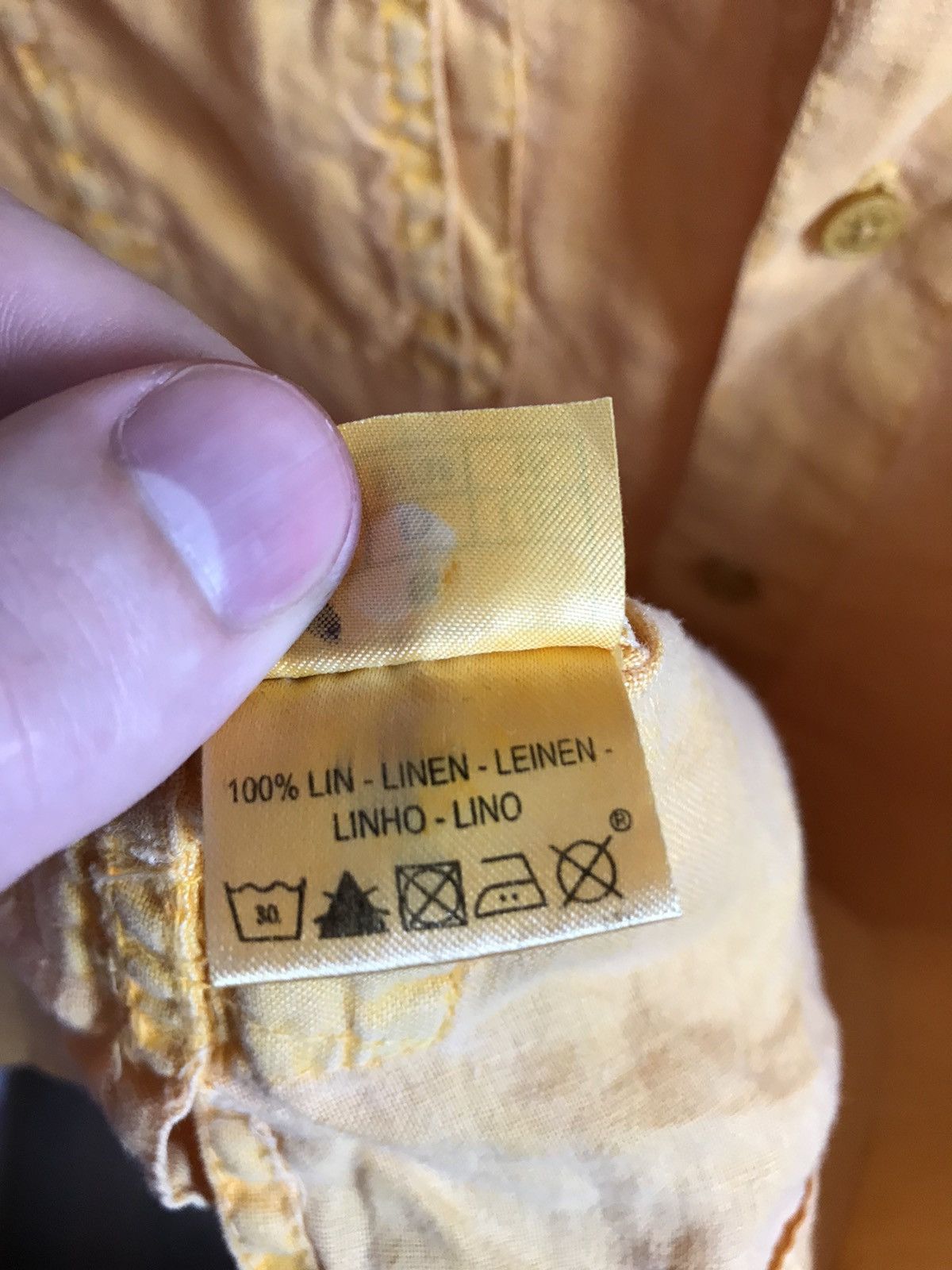 Aigle × Vintage Vintage Aigle linen luxury shirt Size US M / EU 48-50 / 2 - 5 Thumbnail