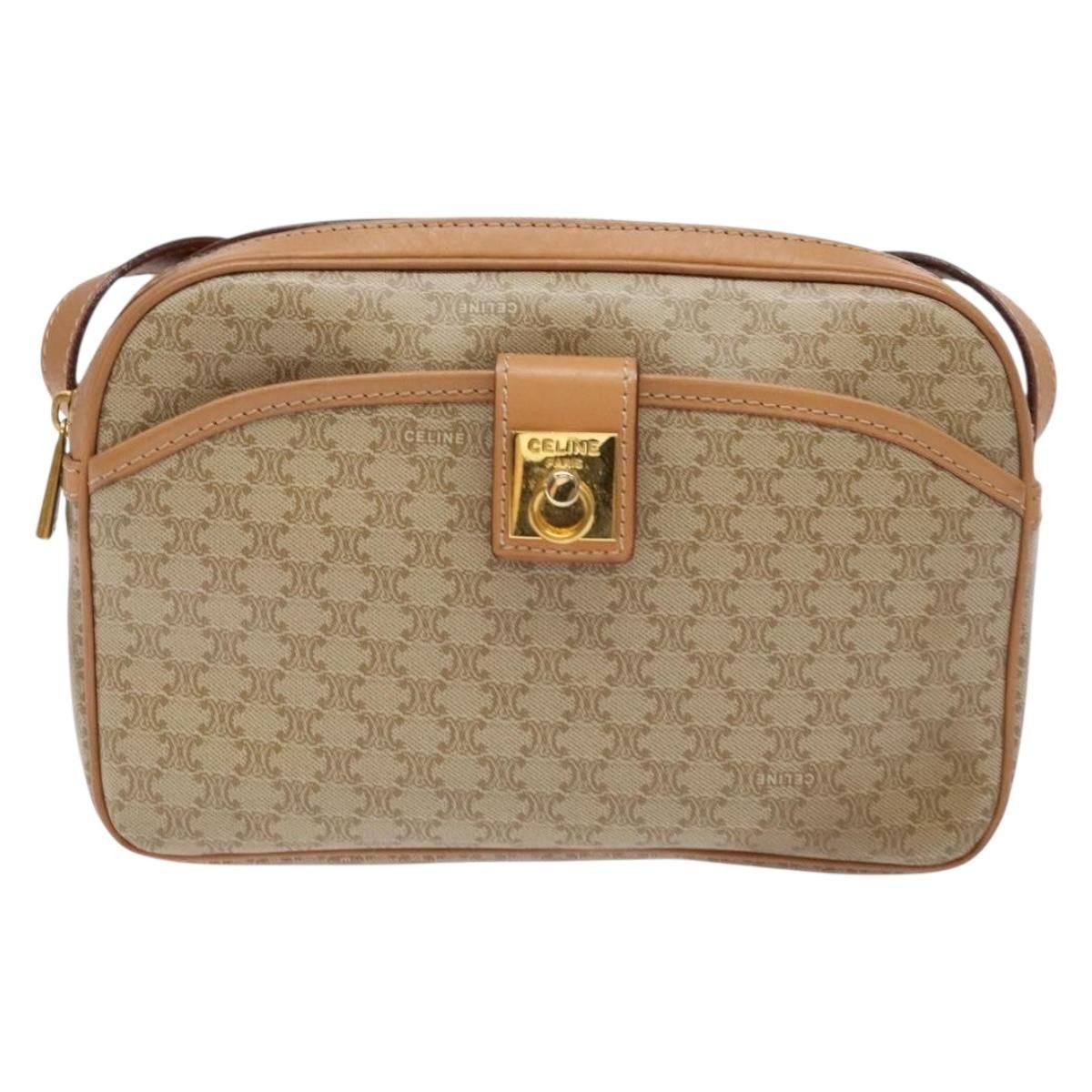 Celine Celine Vintage Macadam Canvas and Leather Size ONE SIZE - 1 Thumbnail