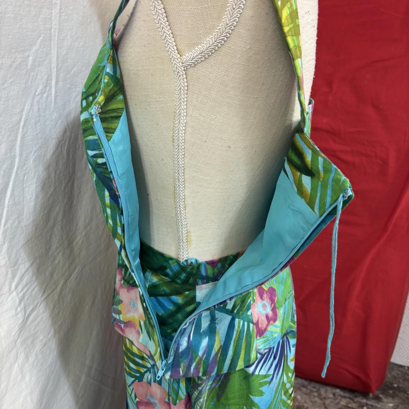 Other Vtg 90s Maggie London Hawaiian style 2 piece skirt set Size M / US 6-8 / IT 42-44 - 4 Thumbnail