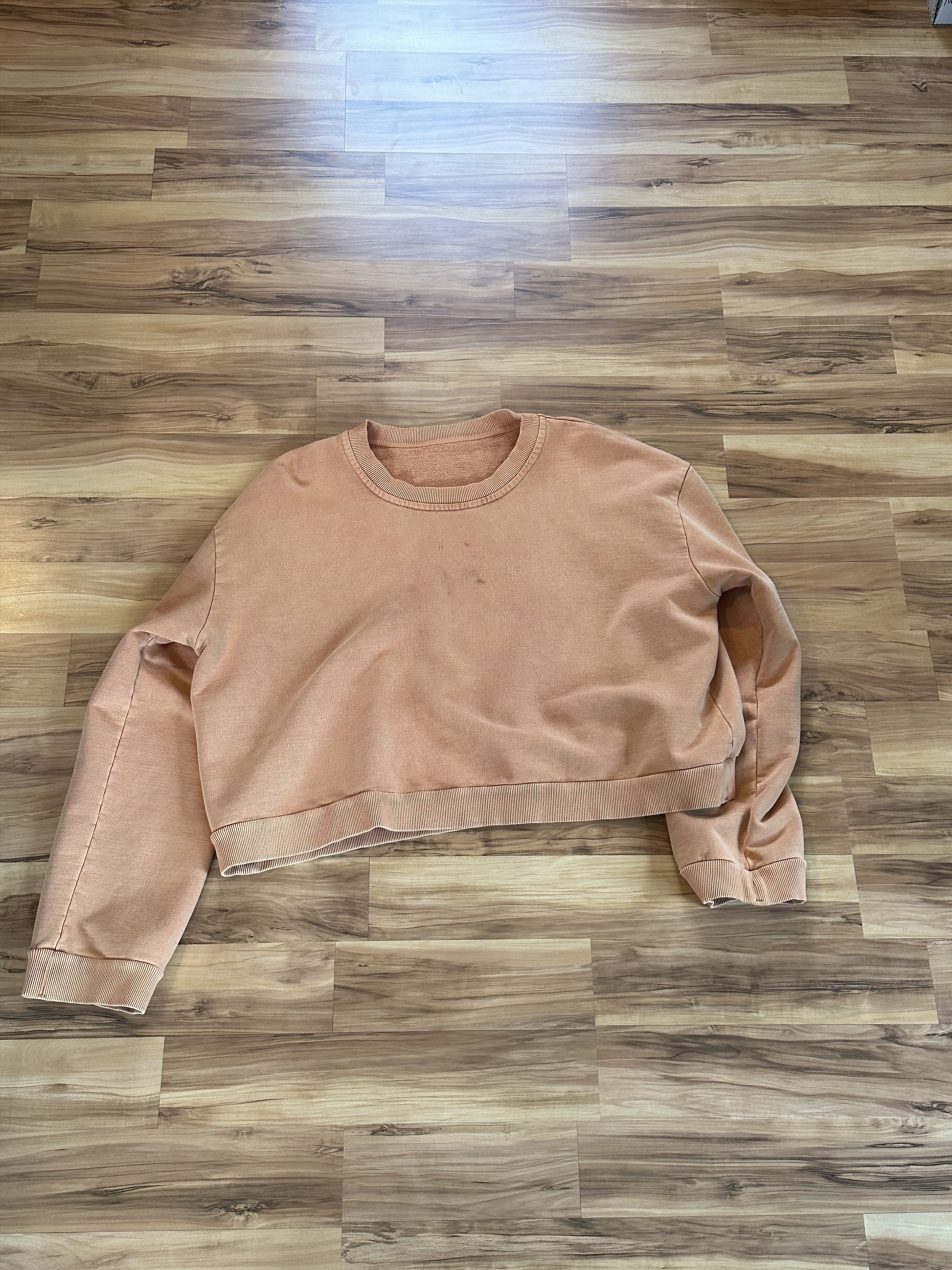 Sangiev Sangiev Orange Reversible Bharatanatyam Cropped Sweatshirt Size US S / EU 44-46 / 1 - 4 Thumbnail