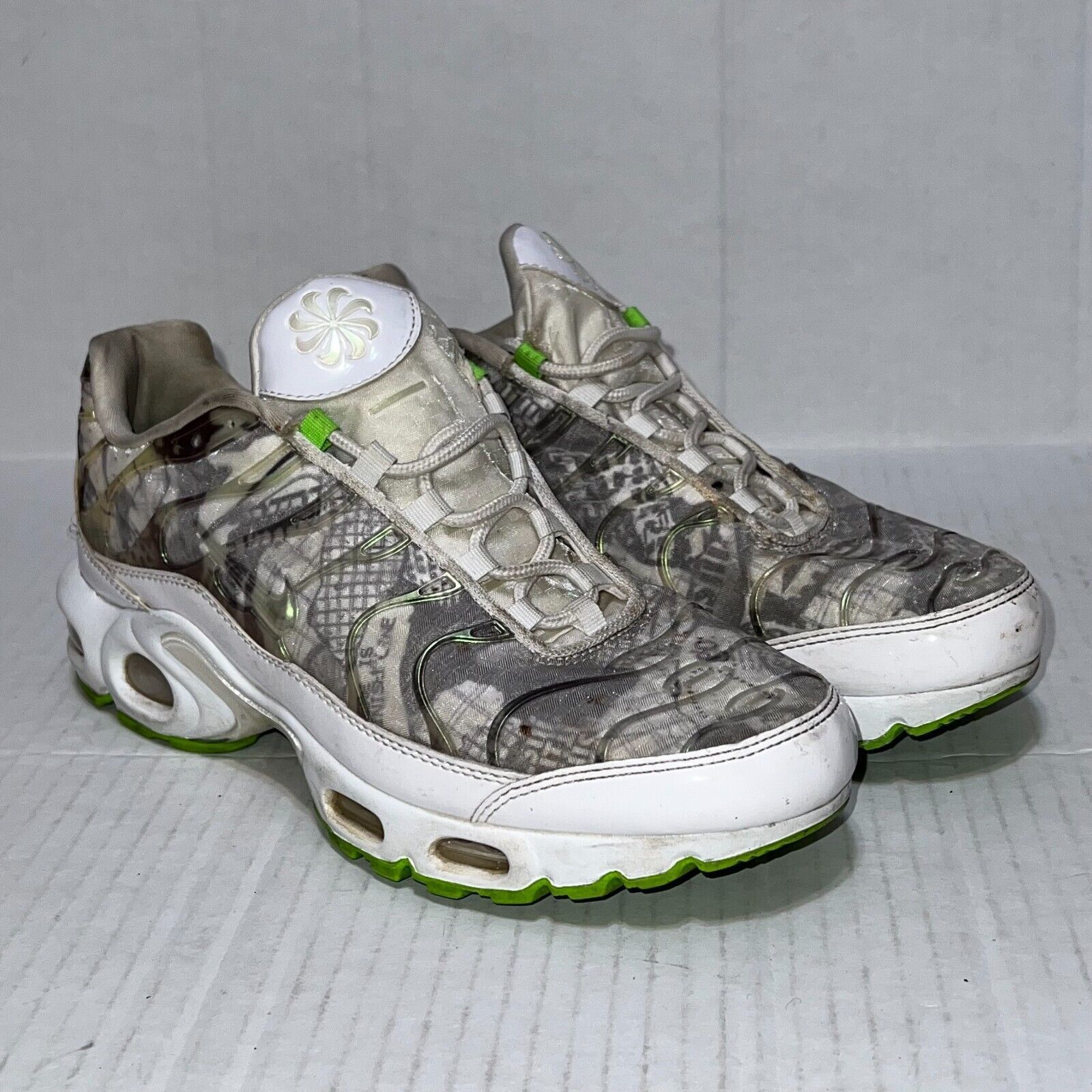 Nike Nike Women's Size 8 Air Max Plus LX White Retro BQ4803-100 Size US 8 / IT 38 - 3 Thumbnail