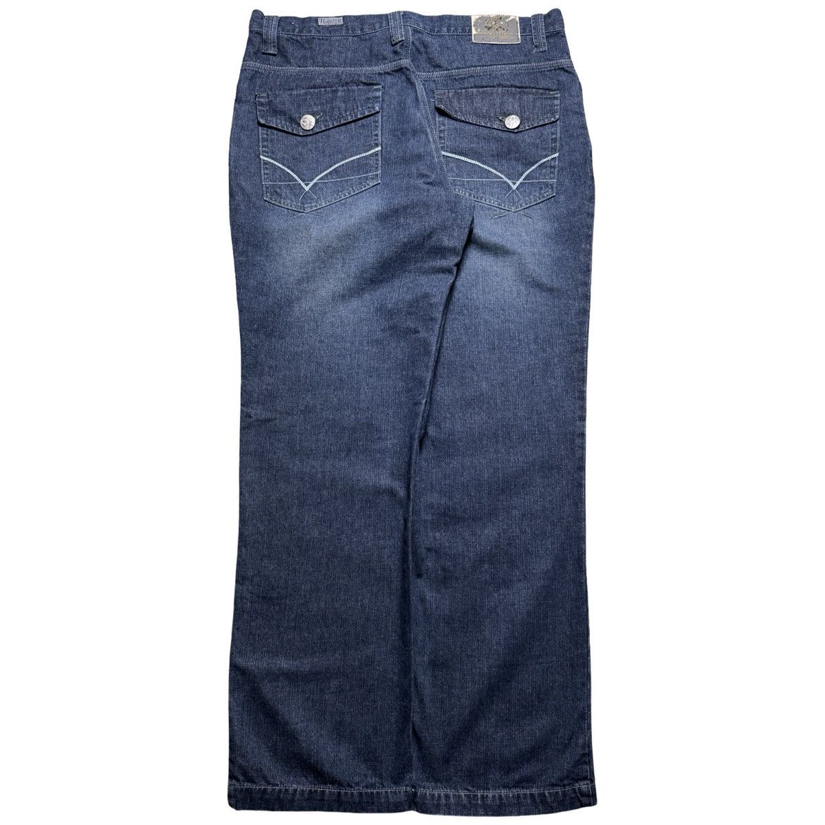 Other Vintage Y2K Raiders Dark Wash Jeans Loose Straight 36 X 32 Size US 36 / EU 52 - 1 Thumbnail