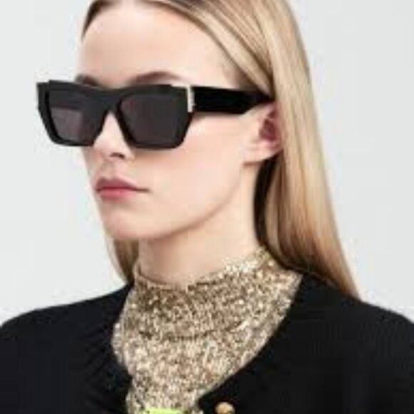 Palm Angels Palm Angels PERI099 HOLLYWOOD 1925 Sunglasses Havana Cat Eye Size ONE SIZE - 2 Thumbnail