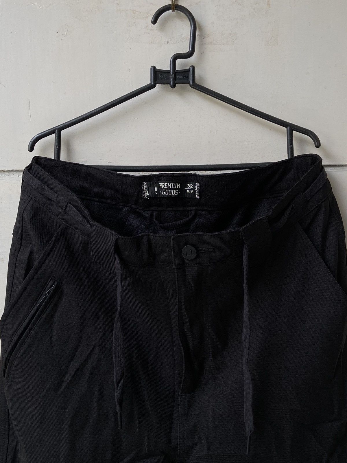 Seditionaries × Tornado Mart L1 GOODS PREMIUM Black Long Pants Size US 33 - 11 Thumbnail