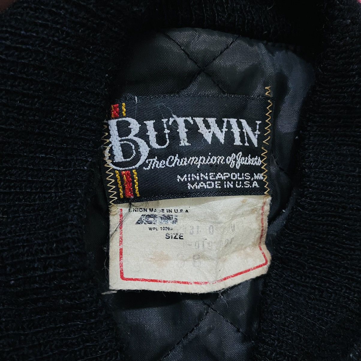 Vintage Vintage 80s Butwin varsity jacket wool Size US M / EU 48-50 / 2 - 7 Thumbnail