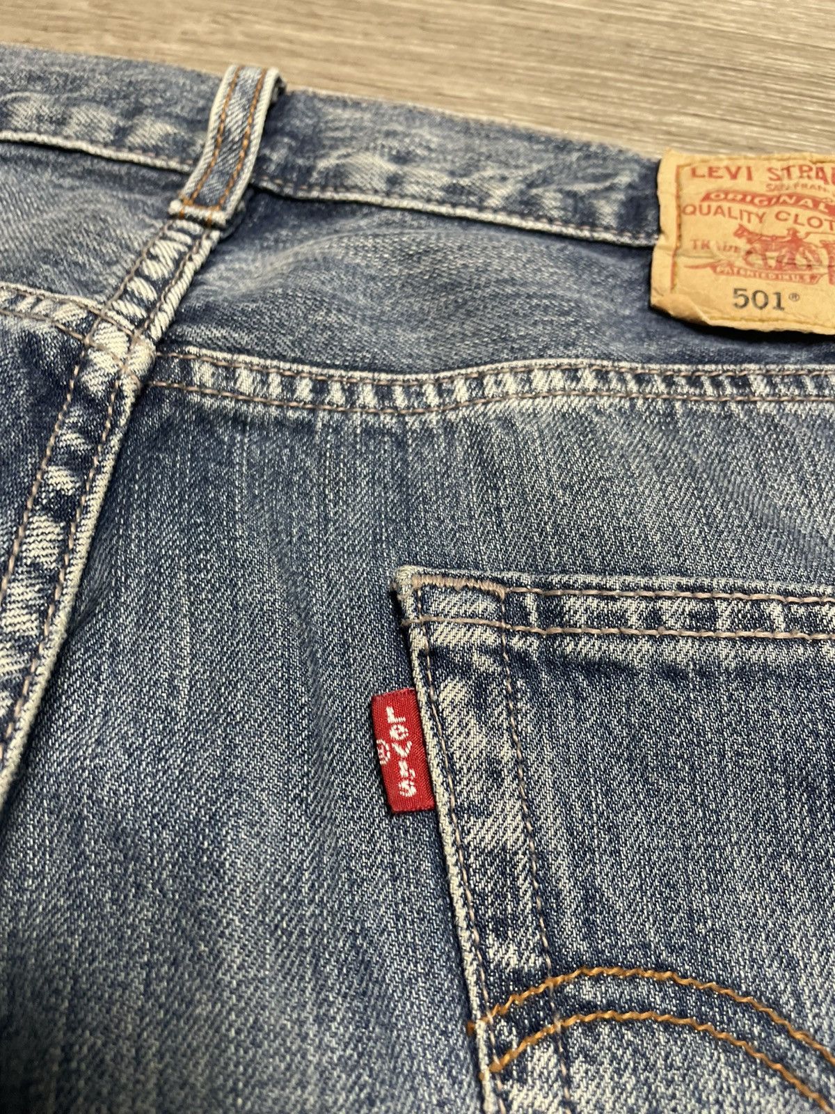 Levi's Vintage Clothing Vintage Levis 501 Blue Denim Jeans Selvedge 34/34 Size US 34 / EU 50 - 24 Thumbnail