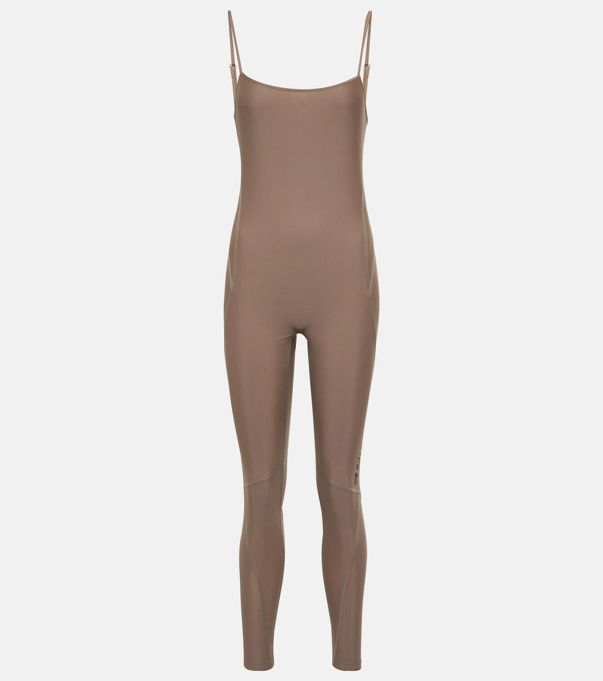 Balenciaga oc11z0425 Sporty B Activewear Bodysuit in Brown Size L / US 10 / IT 46 - 1 Thumbnail