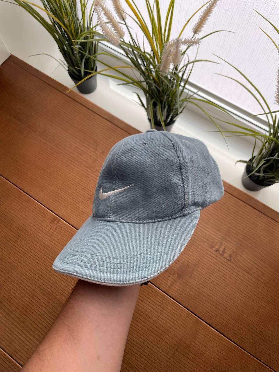 Nike Vintage Nike Y2K Central Big Swoosh Drill Cap Hat One Size Size ONE SIZE - 2 Thumbnail