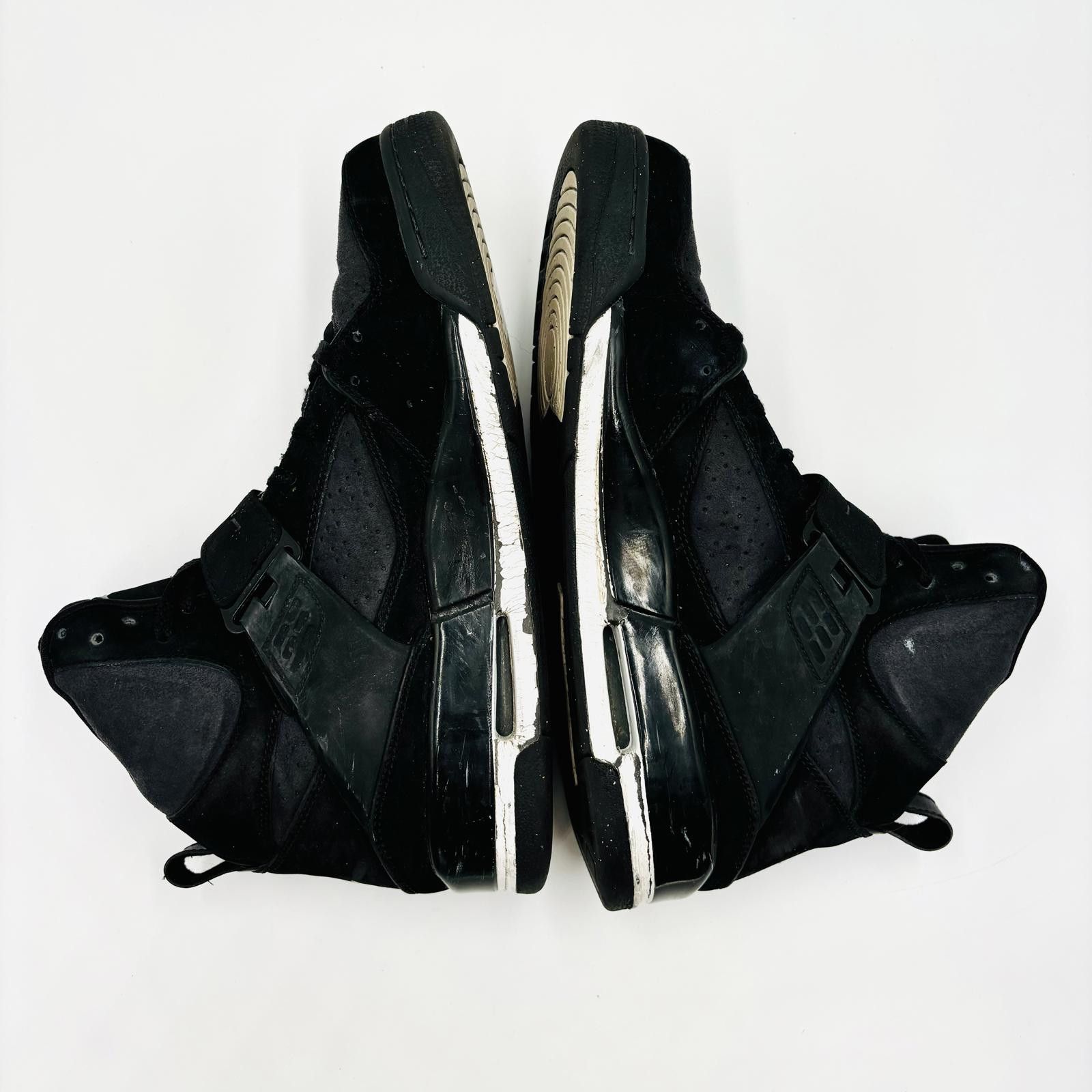 Designer Jordan Flight 45 High 'Black White' Size US 12 / EU 45 - 6 Thumbnail