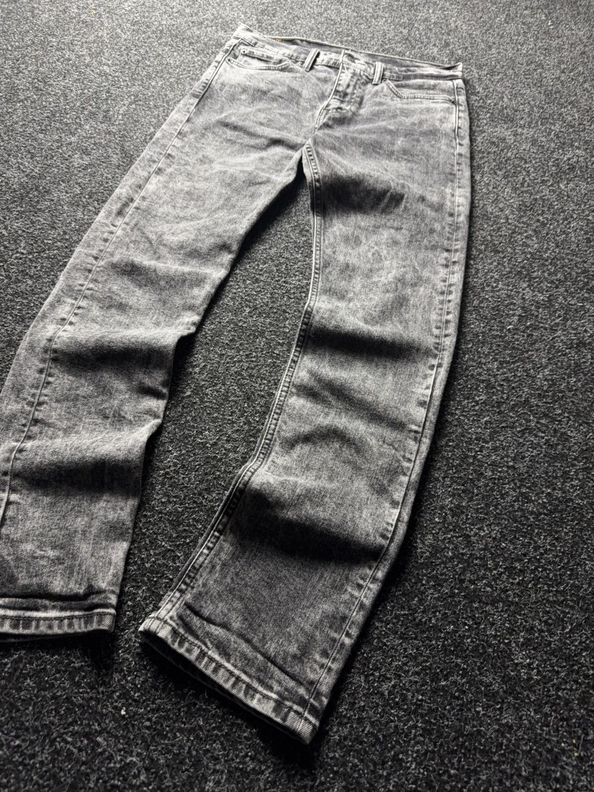 Levi's 00s Levi’s 510 Acid Wash Grey Denim Jeans W32 L32 Size US 32 / EU 48 - 3 Thumbnail