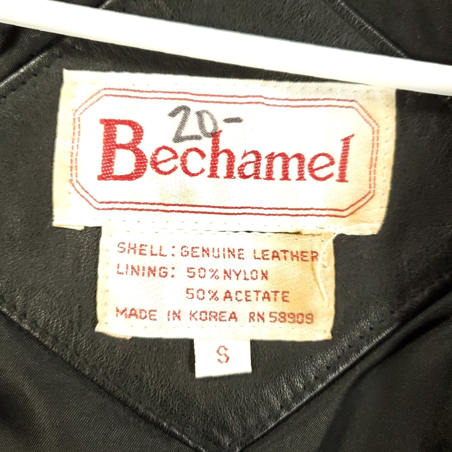 Vintage VINTAGE Bechamel Leather Jacket Womens Small Lined Long Black 80s 90s City Casual Mens Womens? Size S / US 4 / IT 40 - 7 Thumbnail