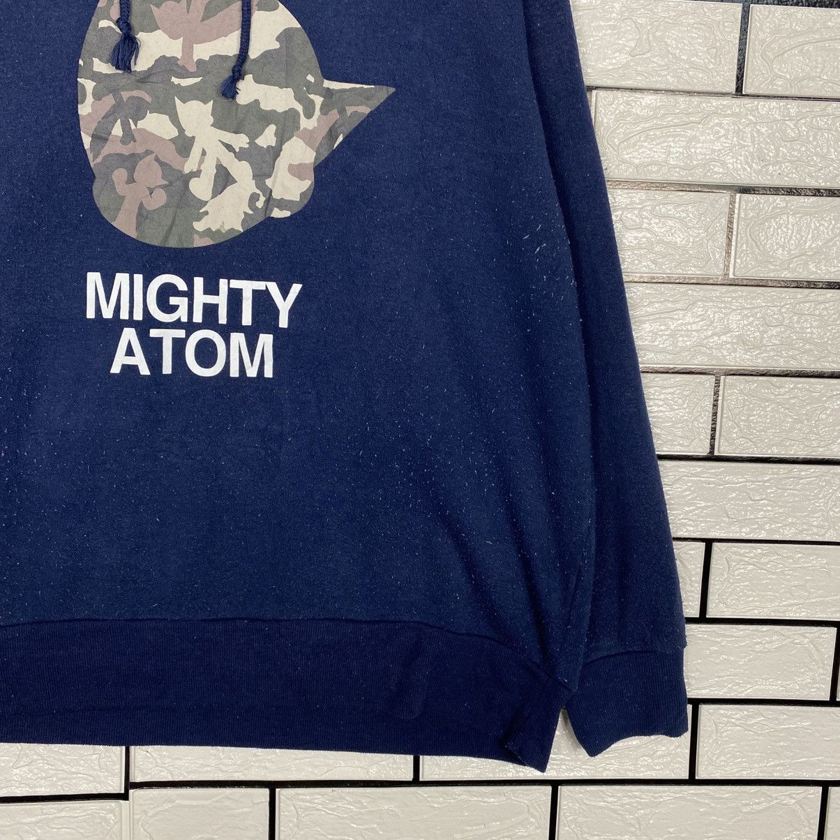 Japanese Brand Vintage Hoodie Pull Over Mighty Atom Cartoon Japan Big Logo Size US L / EU 52-54 / 3 - 6 Thumbnail