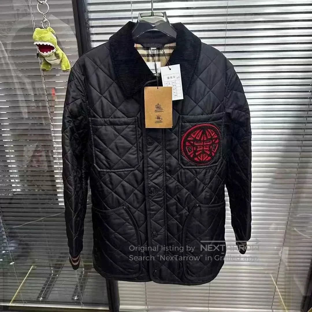 Burberry Burberry Reversible Back Logo Cotton Coat. Size US S / EU 44-46 / 1 - 1 Thumbnail