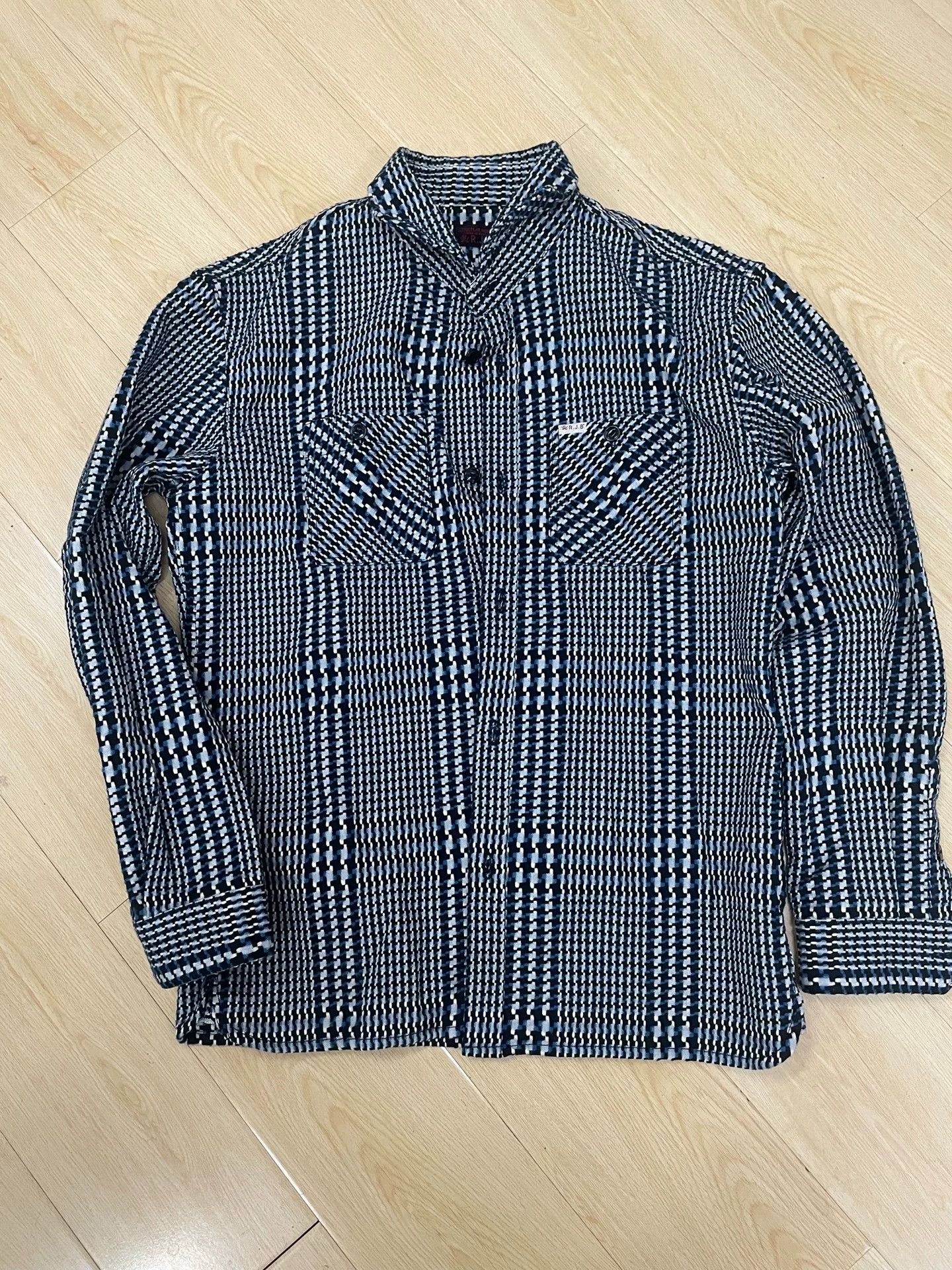 The Real McCoy's Flat Head Checkered Shirt in L Size Size US L / EU 52-54 / 3 - 1 Thumbnail