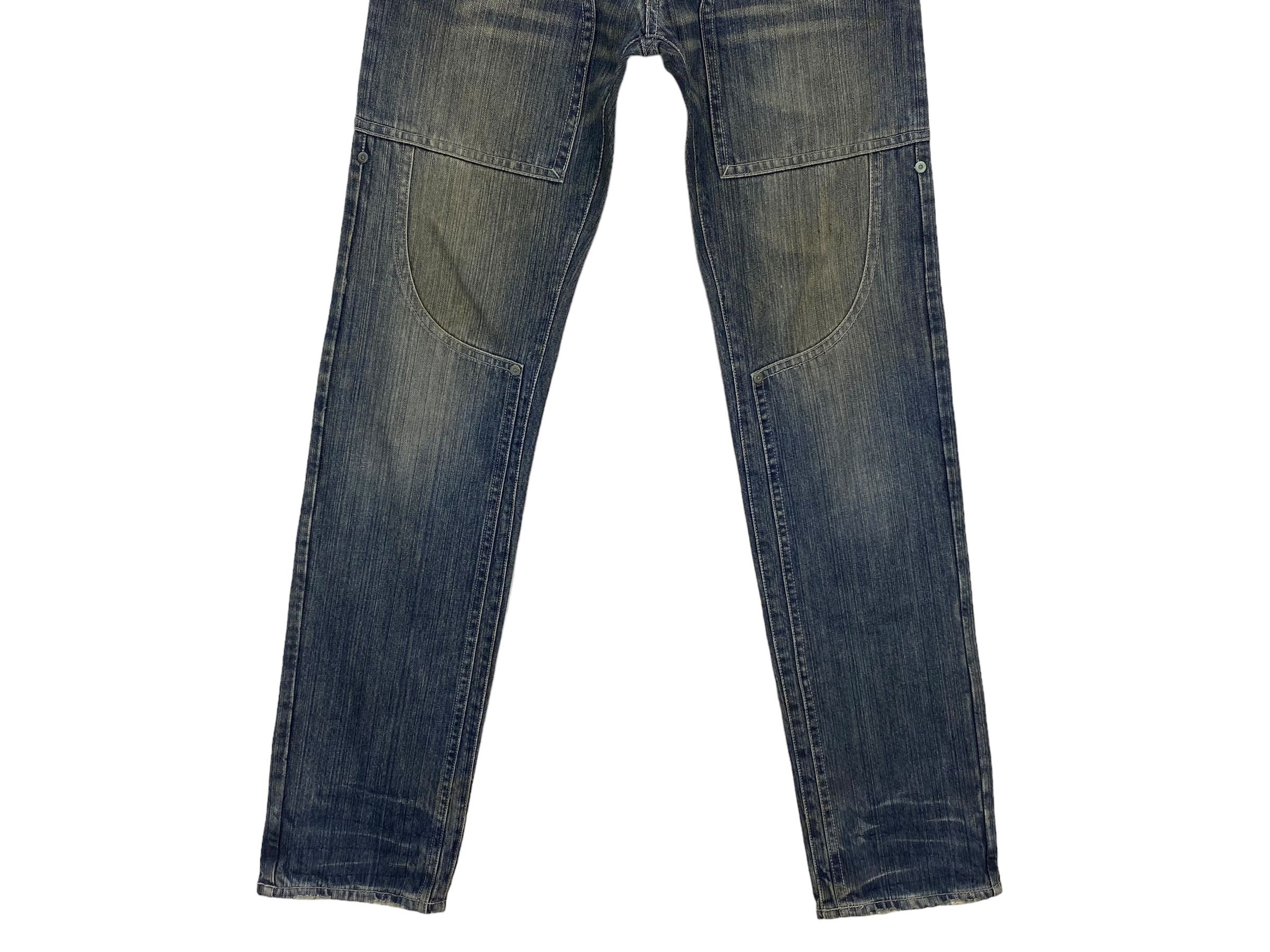Japanese Brand Difference by Rupert Jeans Straight Leg Punk Pants Size US 29 - 4 Thumbnail
