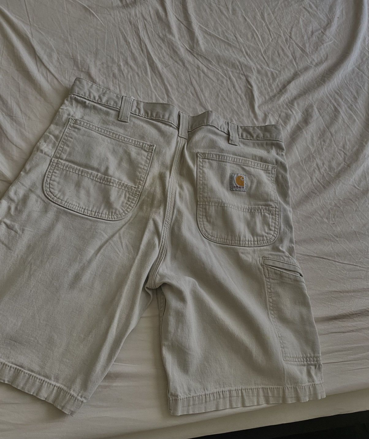 Carhartt × Designer Carhartt khaki Work Shorts - Men's Size 34 Size US 34 / EU 50 - 2 Thumbnail