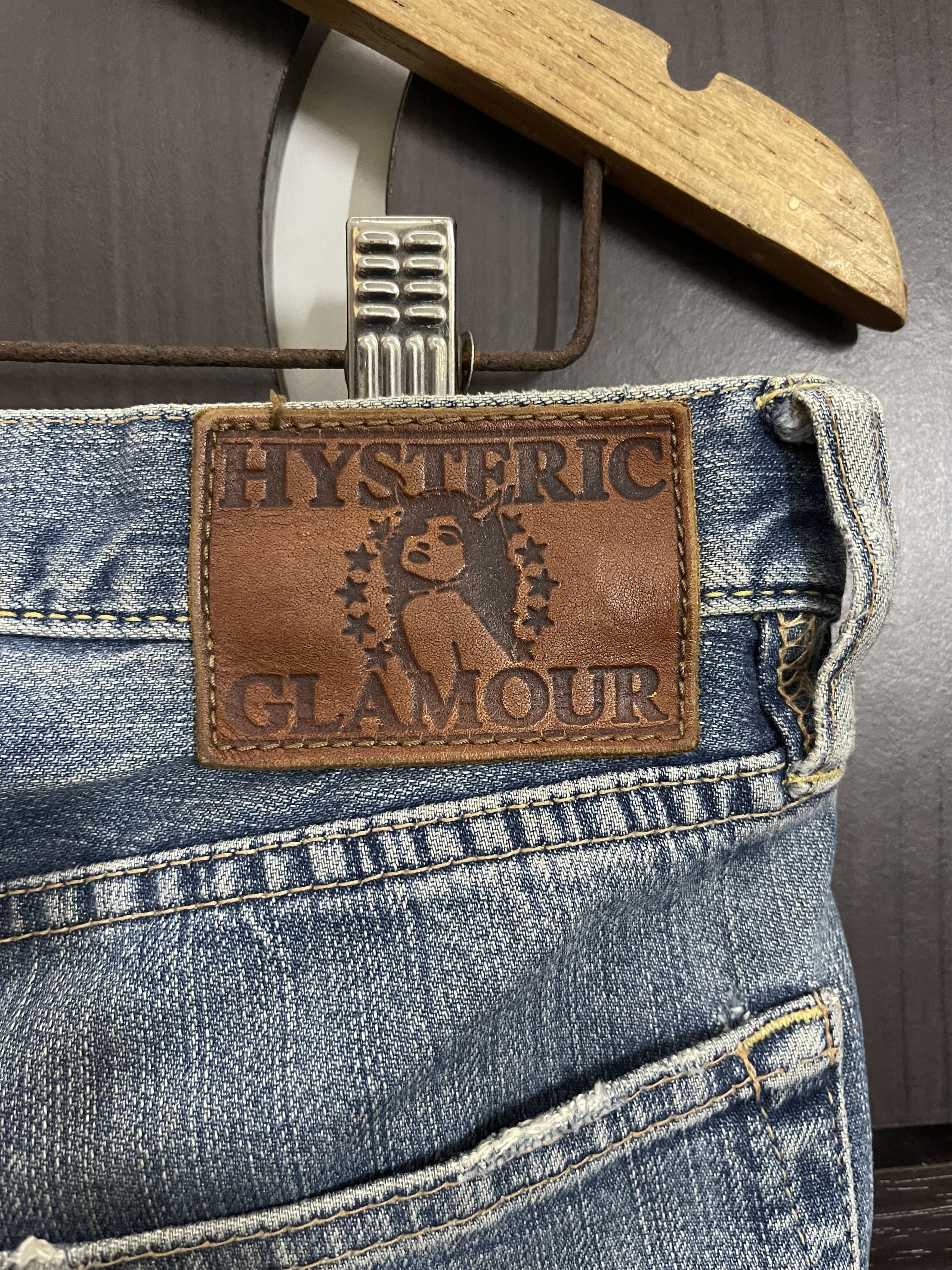 Hysteric Glamour Hysteric Glamour Stud Painting Distress Denim Kendrick lamar Size US 32 / EU 48 - 15 Thumbnail