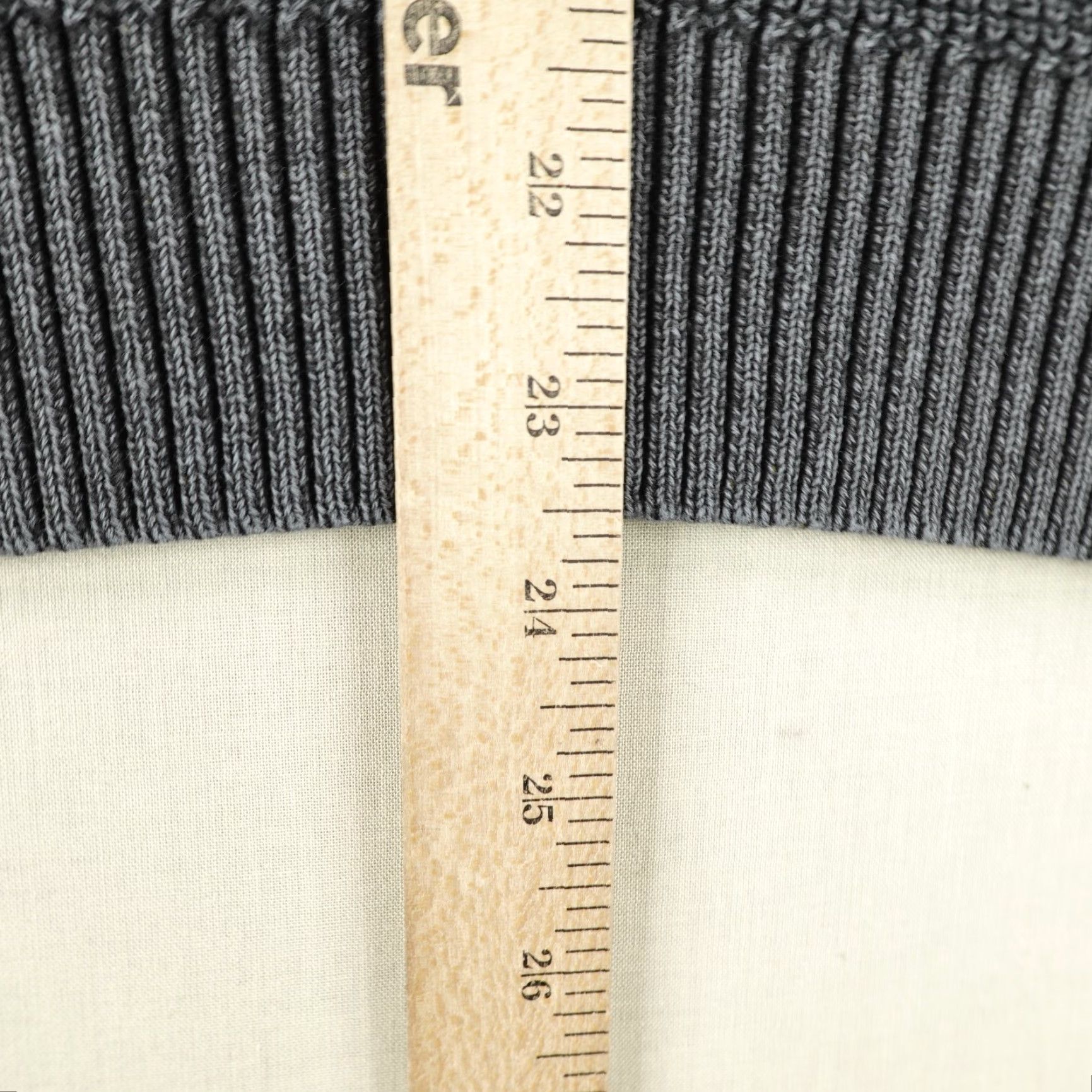 Tommy Bahama TOMMY BAHAMA Sweater Gray Large Waffle Knit Thermal 1/4 Zip Mock Neck Mens Size US L / EU 52-54 / 3 - 7 Thumbnail