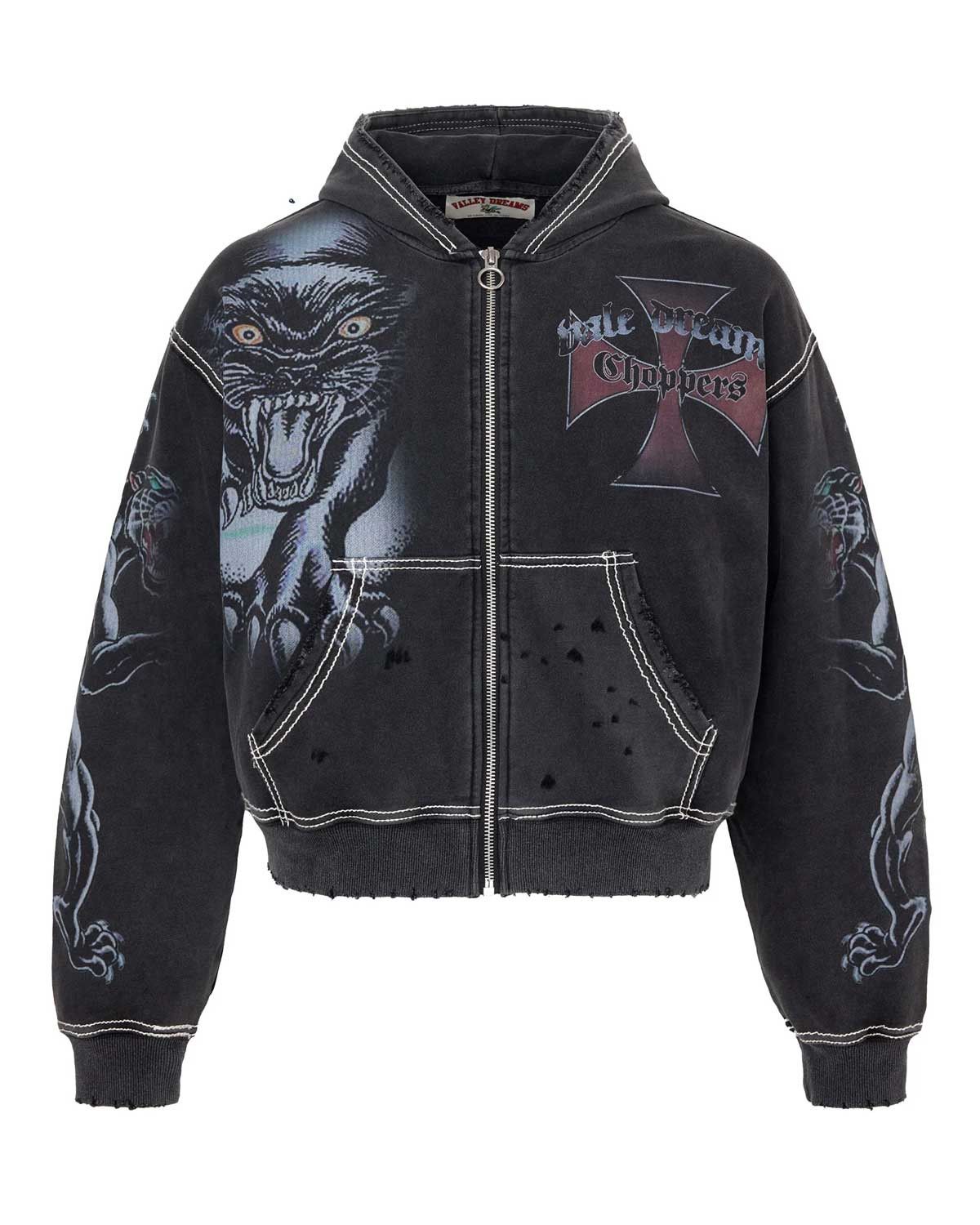 Vale Forever Hardy Boyz Zip Up Hoodie Black Size US XXL / EU 58 / 5 - 1 Thumbnail