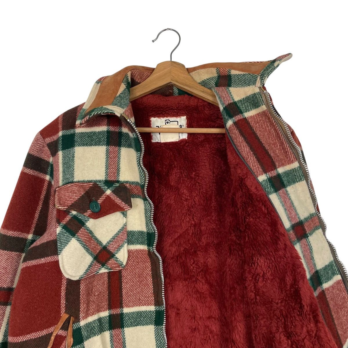 Woolrich Woolen Mills Vintage 60s Woolrich Plaid Flannel Wool Jacket Size US M / EU 48-50 / 2 - 10 Thumbnail