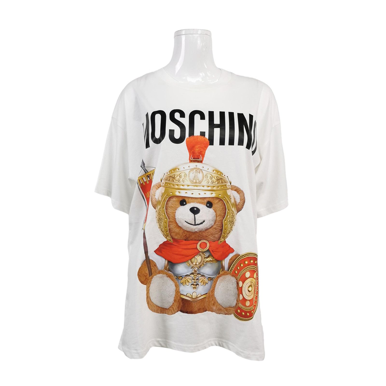 Moschino Moschino Roman Teddy Graphic T-Shirt Size S Size S / US 4 / IT 40 - 1 Thumbnail