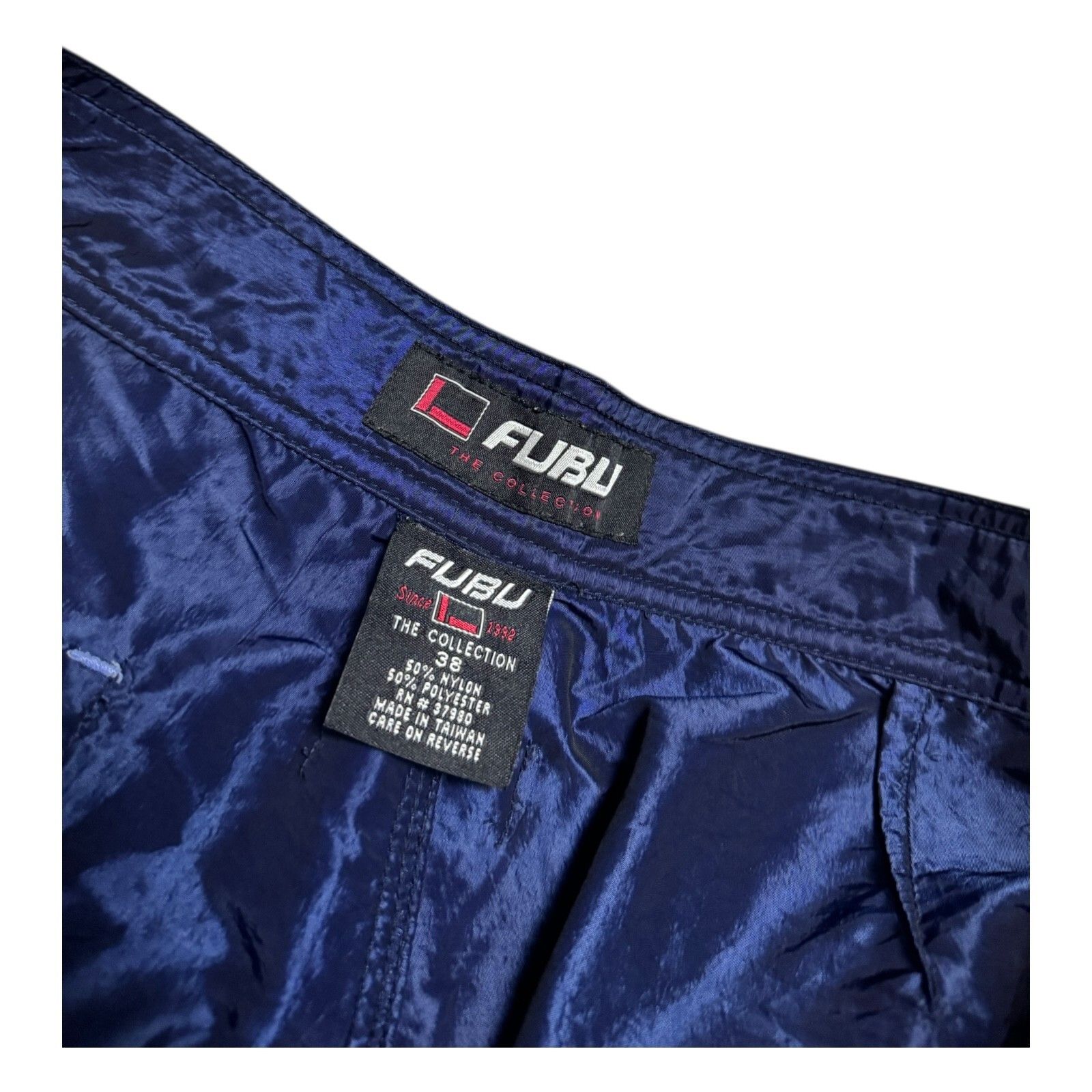 Fubu FUBU Vintage 2000s Y2K Baggy Summer Swim Trunks Shorts XL Size US 38 / EU 54 - 3 Thumbnail
