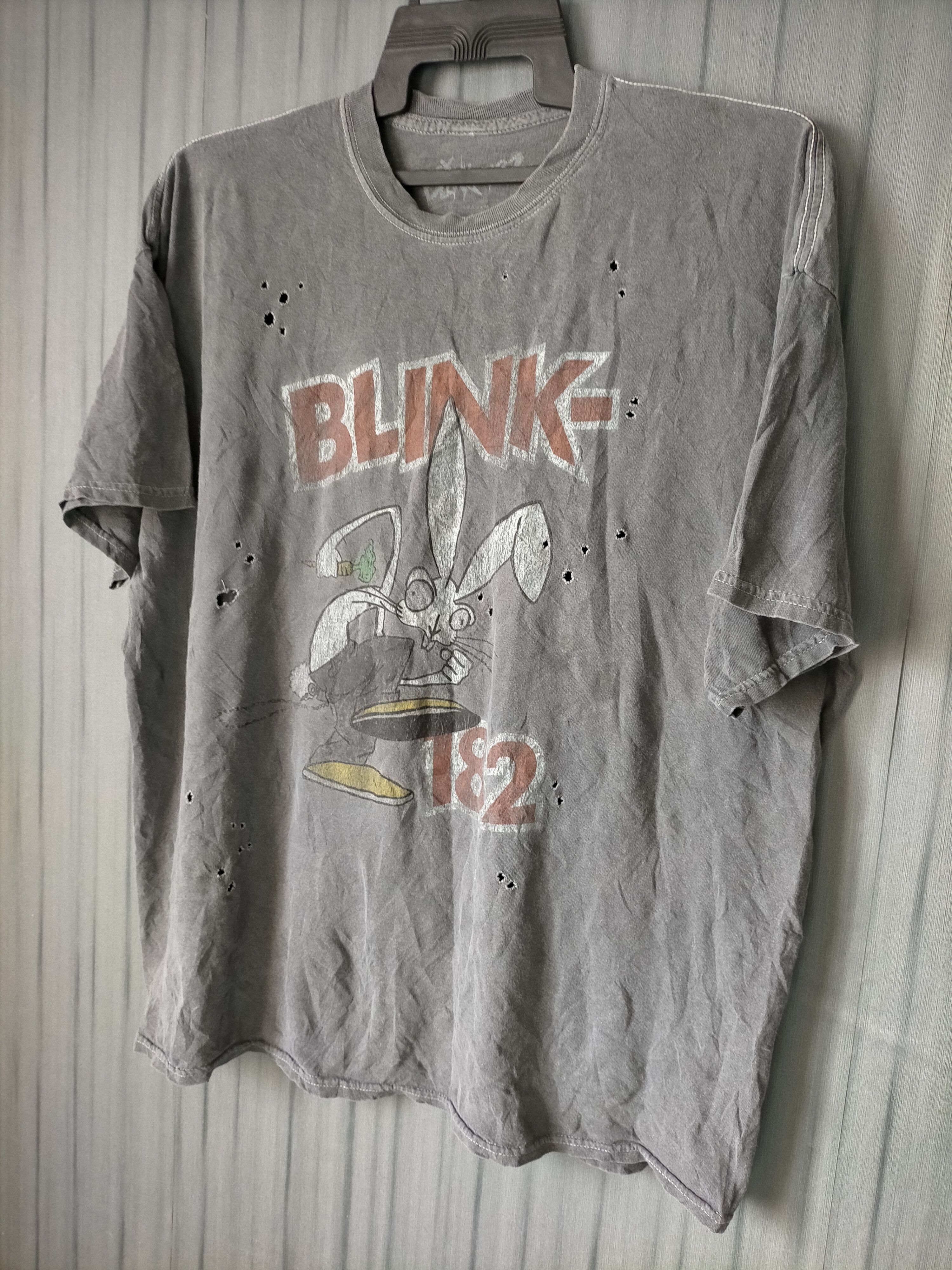 Band Tees Vintage Blink 182 Punk Rock Distress Design tee Size US XXL / EU 58 / 5 - 3 Thumbnail