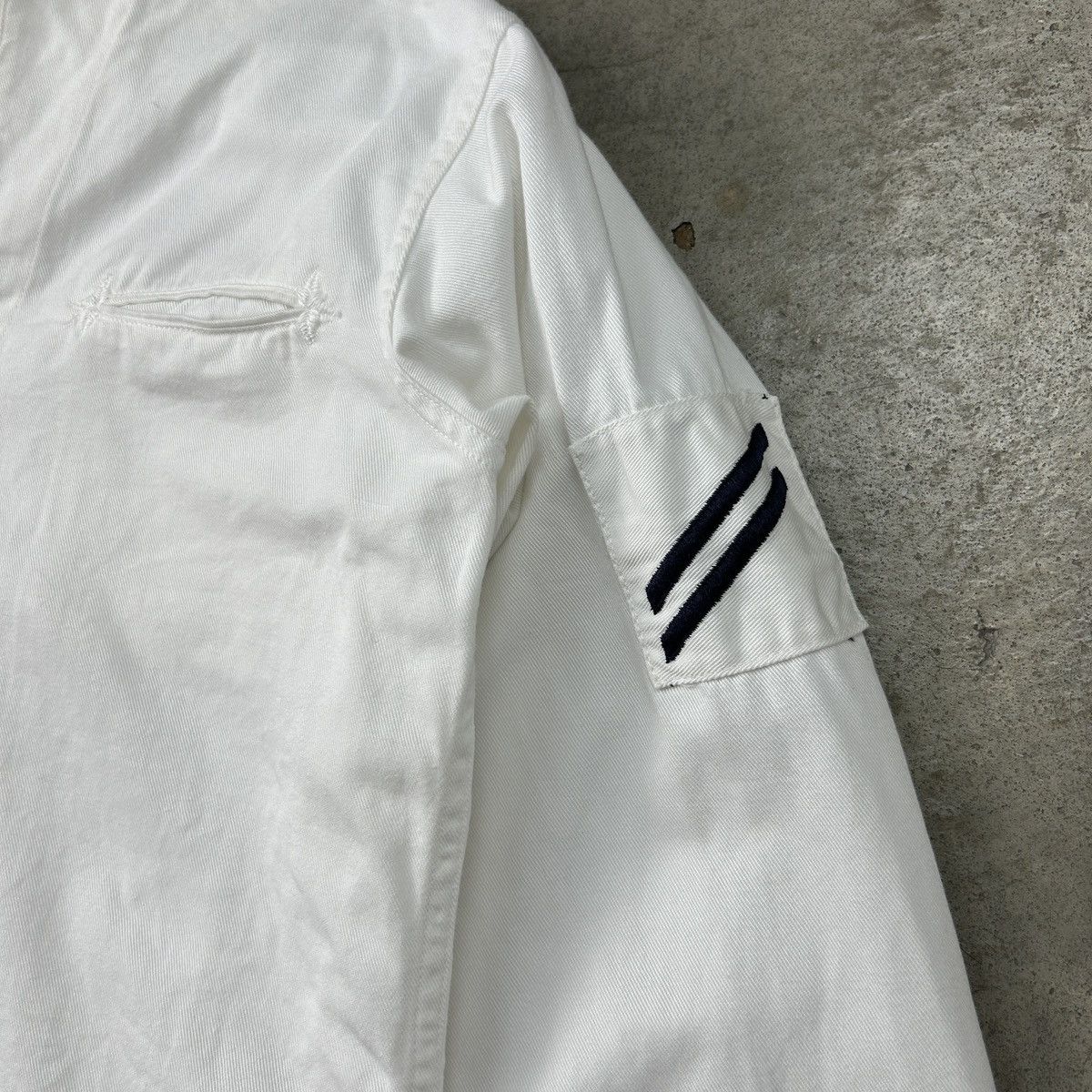 Vintage 1950s US Sailor Shirt Stenciled Size US M / EU 48-50 / 2 - 7 Thumbnail