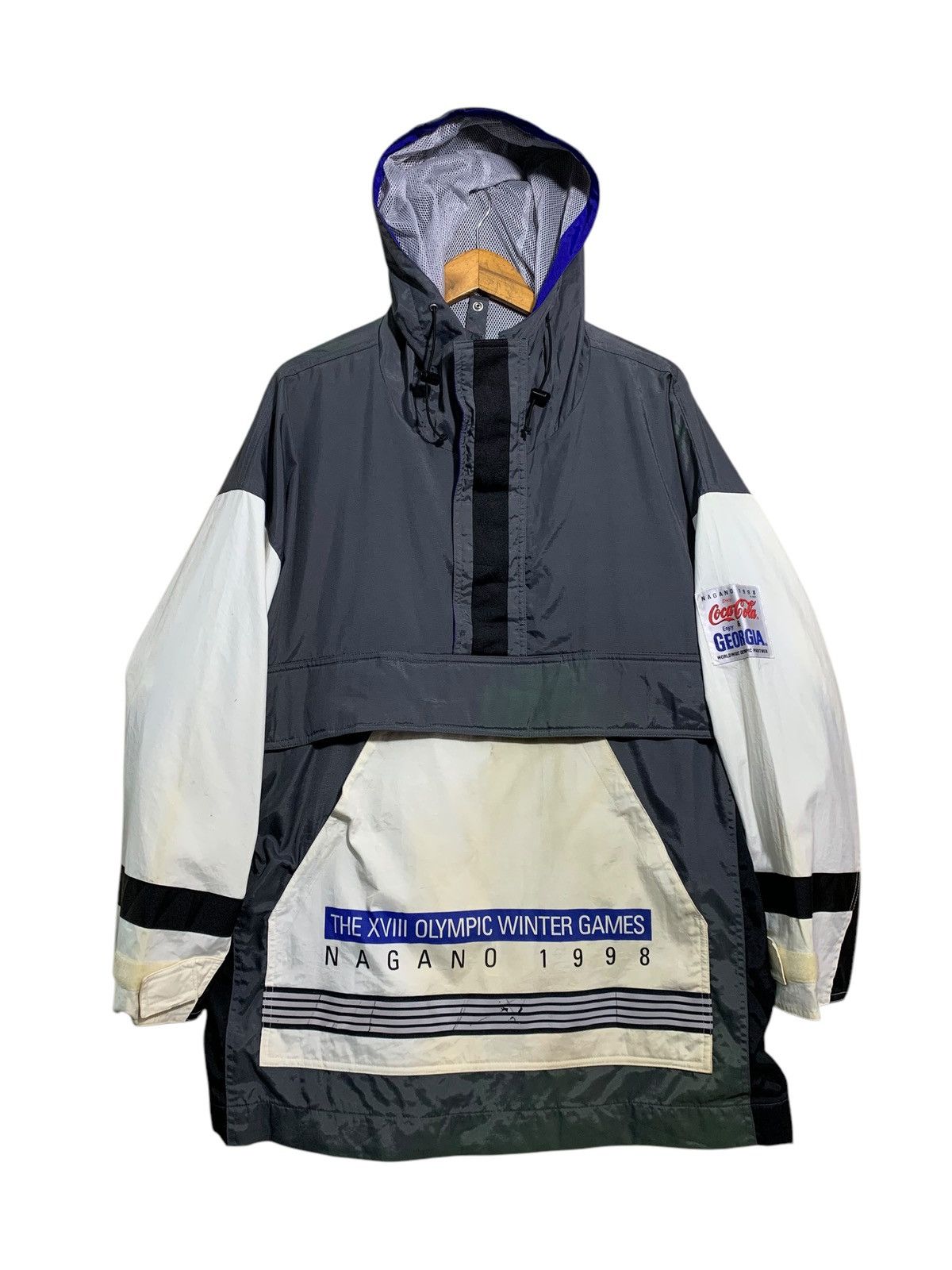 Japanese Brand 🔥VTG MIZUNO OLYMPIC NAGANO 98 STADIUM JACKETS Size US L / EU 52-54 / 3 - 1 Thumbnail