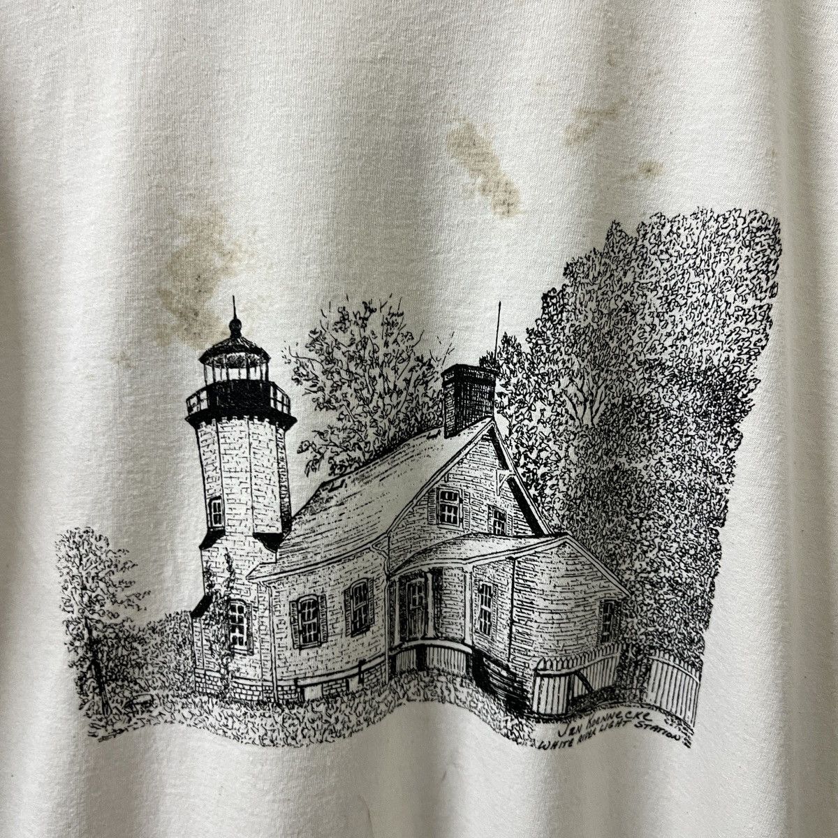 Vintage VTG WHITE RIVER LIGHT STATION Size US M / EU 48-50 / 2 - 3 Thumbnail