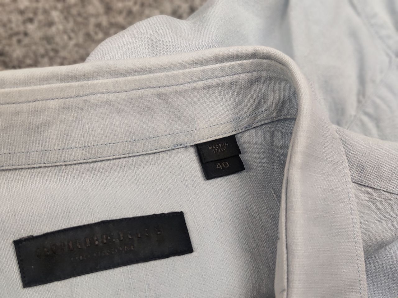 Burberry Burberry Prorsum Collection Casual Blue Cotton Bottom Shirt Size US S / EU 44-46 / 1 - 17 Thumbnail