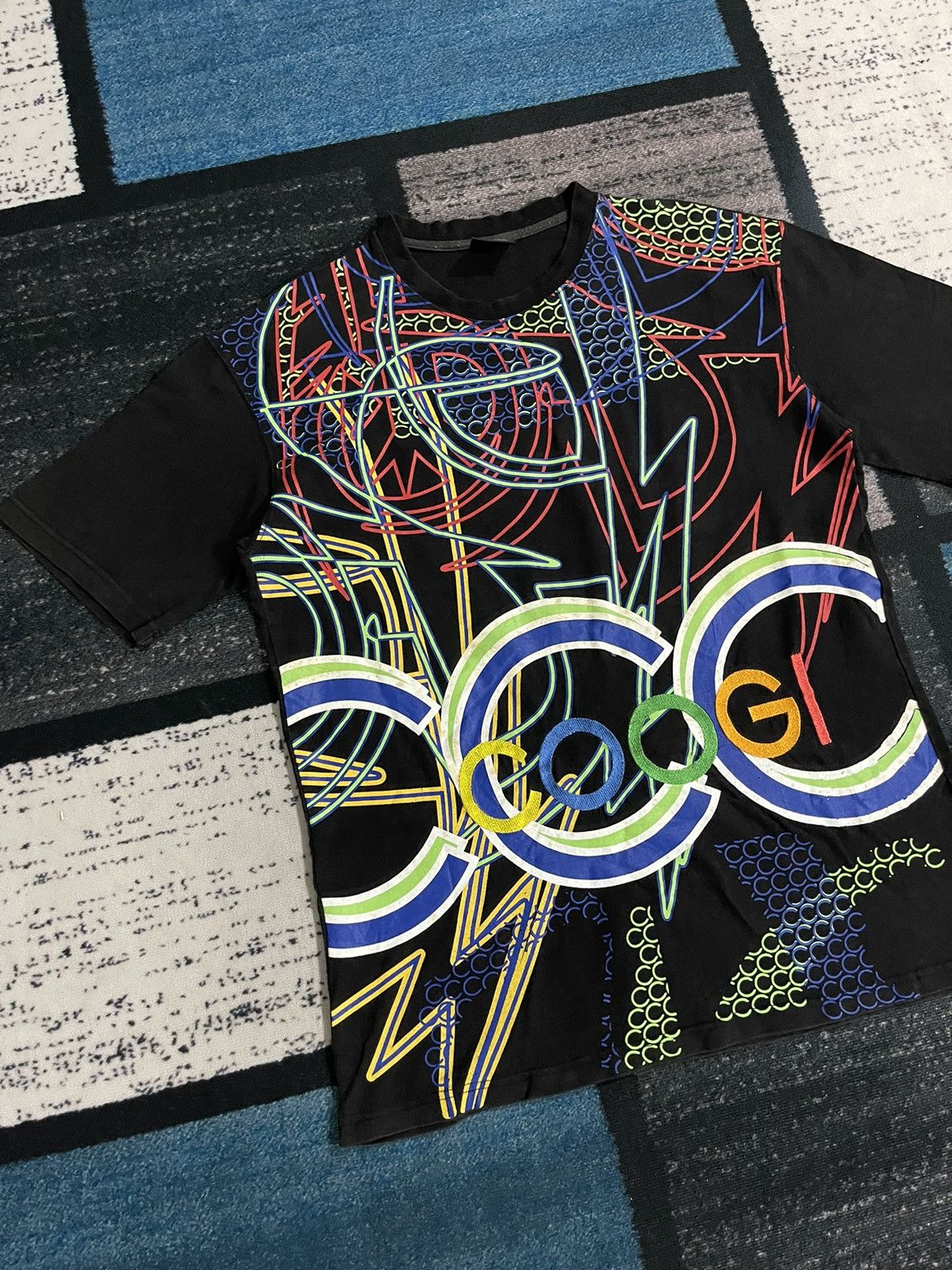Coogi Vintage Coogi Overprint Embroidery logo Tshirt Size US XL / EU 56 / 4 - 4 Thumbnail
