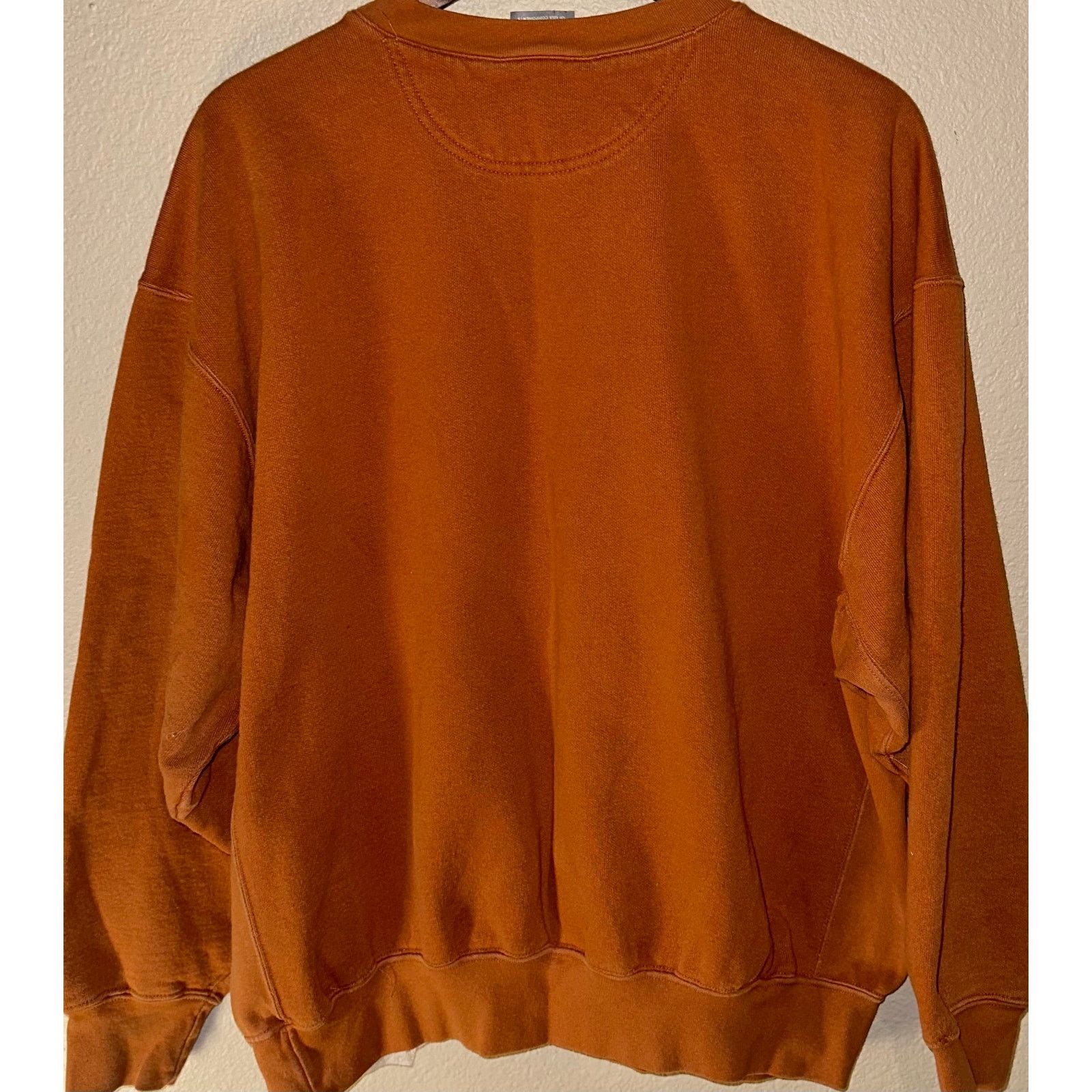 Nike Nike Burnt Orange Crewneck Sweatshirt 🧡👕 Size L Size US L / EU 52-54 / 3 - 2 Thumbnail
