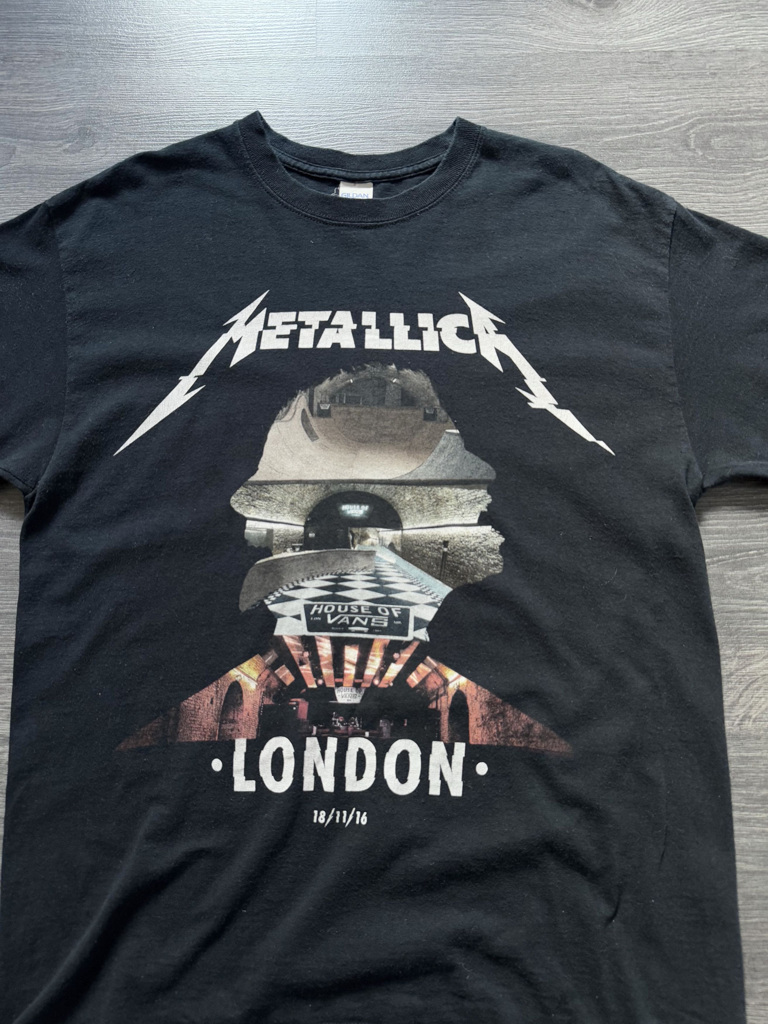 Band Tees Metallica House Of Vans London Concert tee Size US L / EU 52-54 / 3 - 2 Thumbnail
