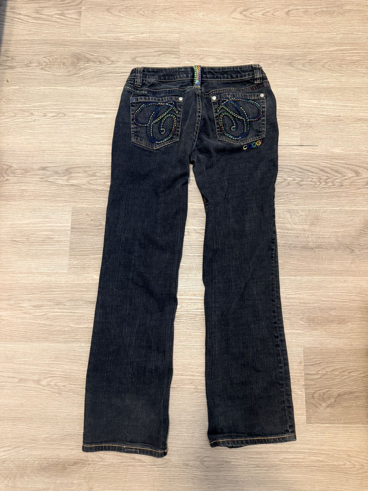 Coogi Y2K Coogi rainbow-stiched jeans Size 36" / US 14 / IT 50 - 3 Thumbnail