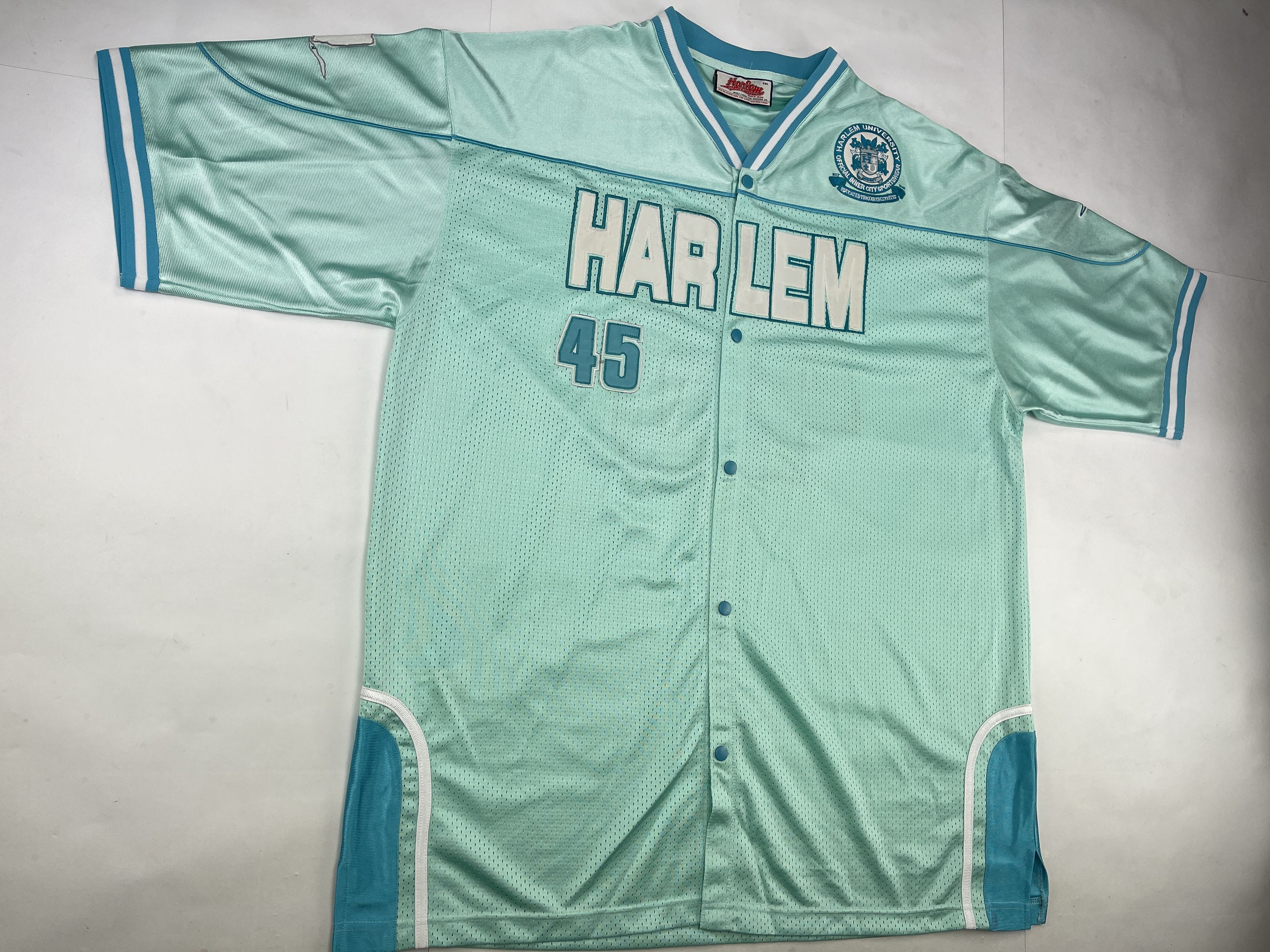 Vintage HARLEM University t-shirt, Lenox Ave, vintage New York XXL Size US XXL / EU 58 / 5 - 3 Thumbnail