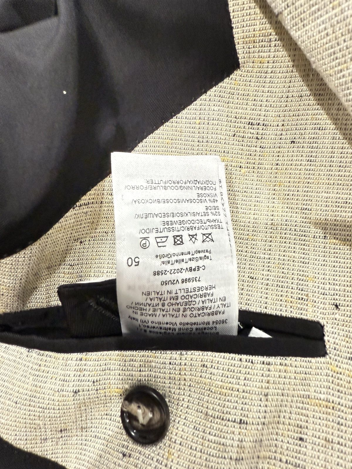 Bottega Veneta Bottega Venetia double- breasted blazer Size 50R - 5 Thumbnail