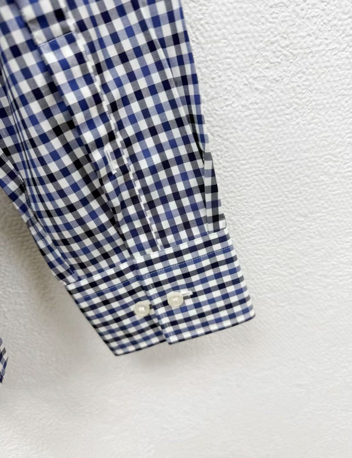 Hugo Boss HUGO BOSS 100% Cotton Long Sleeve Shirt J30 Size US S / EU 44-46 / 1 - 5 Thumbnail
