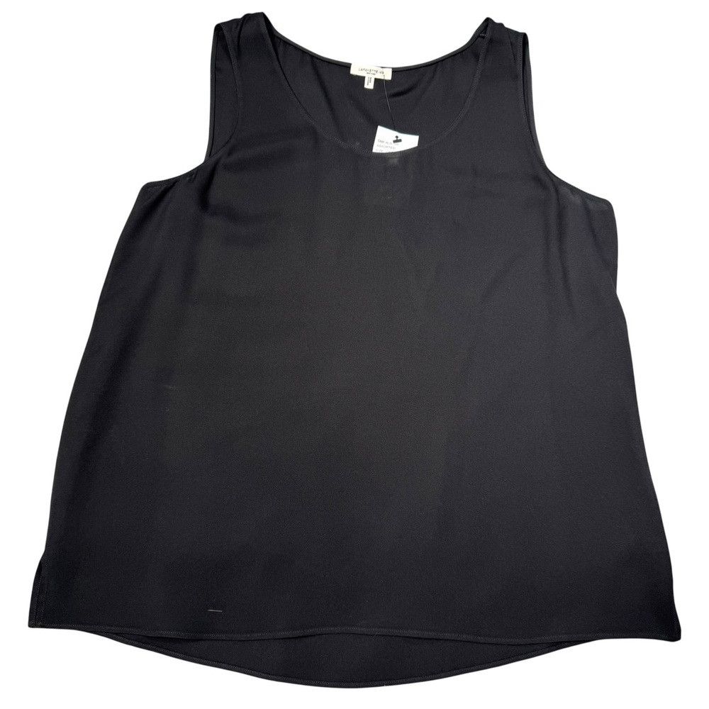 Lafayette 148 NWT New $498 Lafayette 148 Silk Double Georgette Sleeveless Size M / US 6-8 / IT 42-44 - 2 Thumbnail