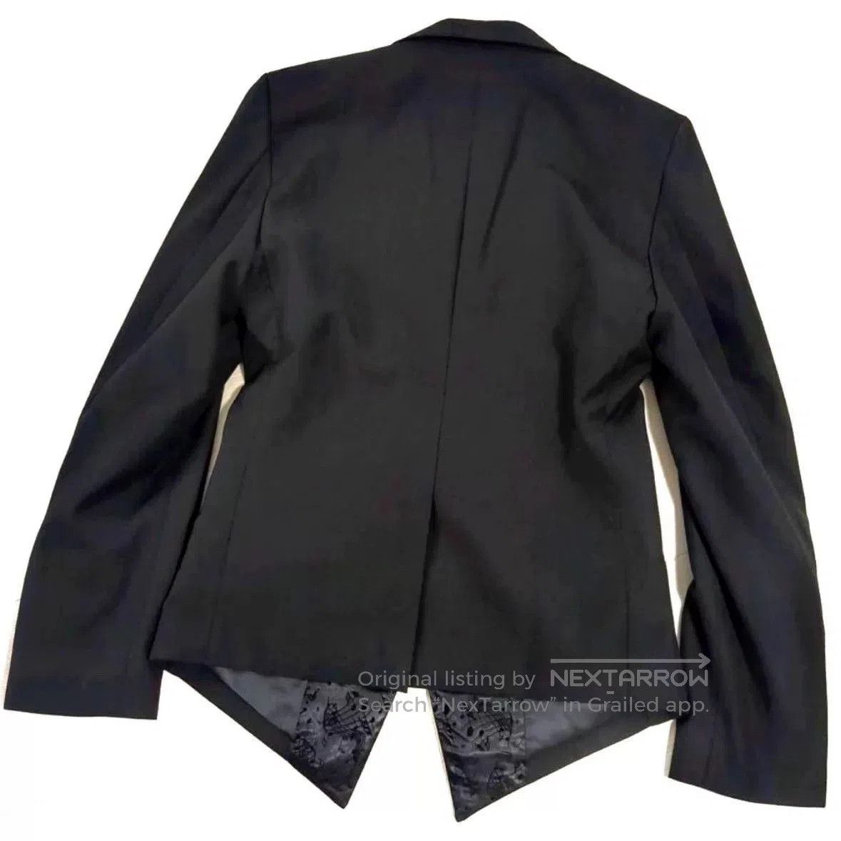 Japanese Brand Jury Black Tailored Velvet Note Jacket. Size US M / EU 48-50 / 2 - 3 Thumbnail