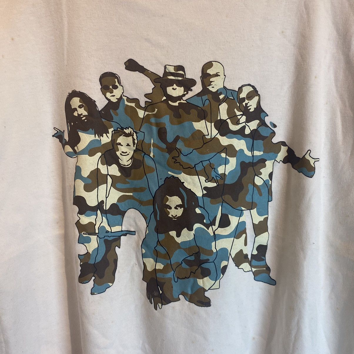 Japanese Brand × Number (N)ine Number Nine Army Hip Hop Design T-Shirt Size US M / EU 48-50 / 2 - 5 Thumbnail