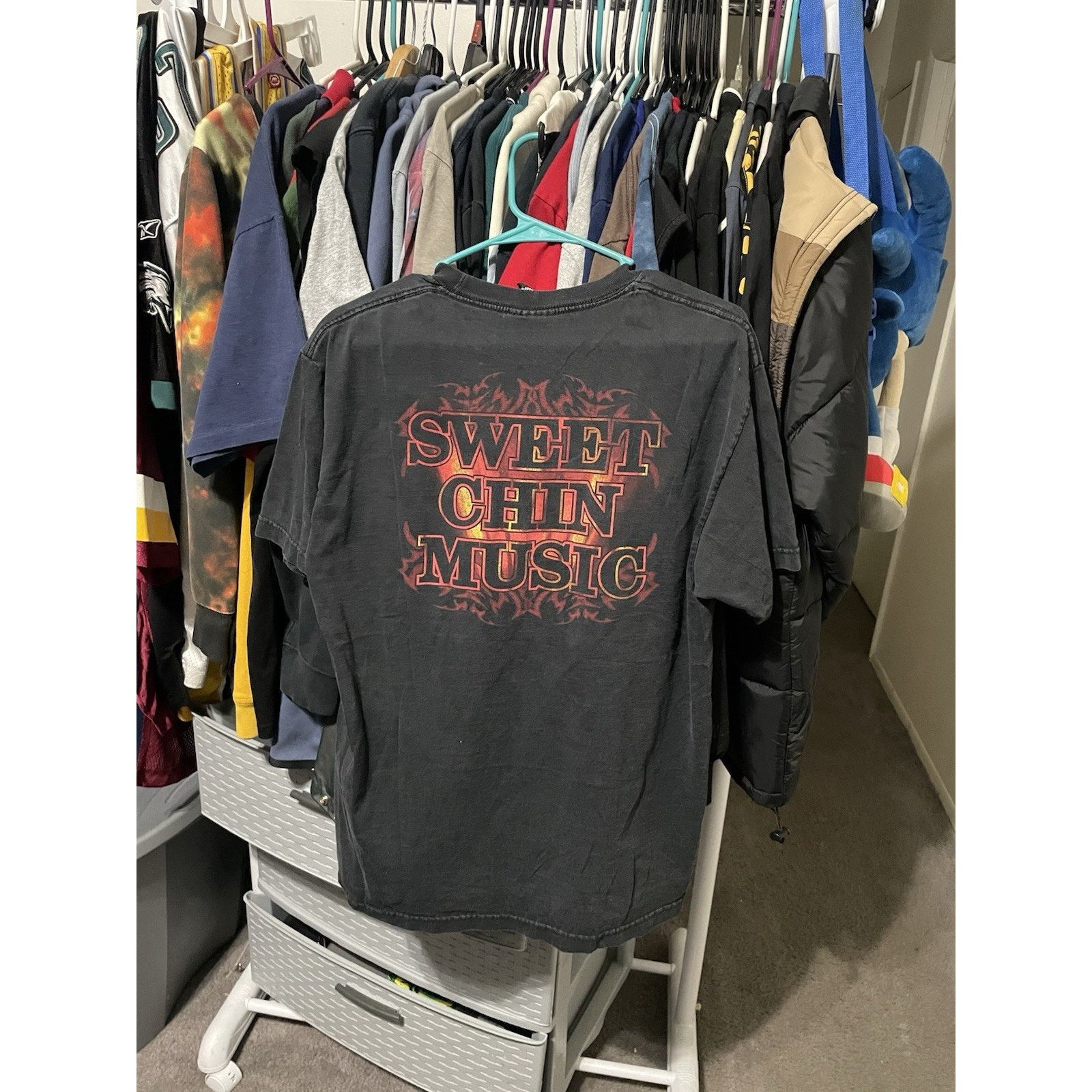 WWE Size L- VTG WWE Shawn Michaels HBK T Shirt Sweet Chin Music Size US L / EU 52-54 / 3 - 2 Thumbnail